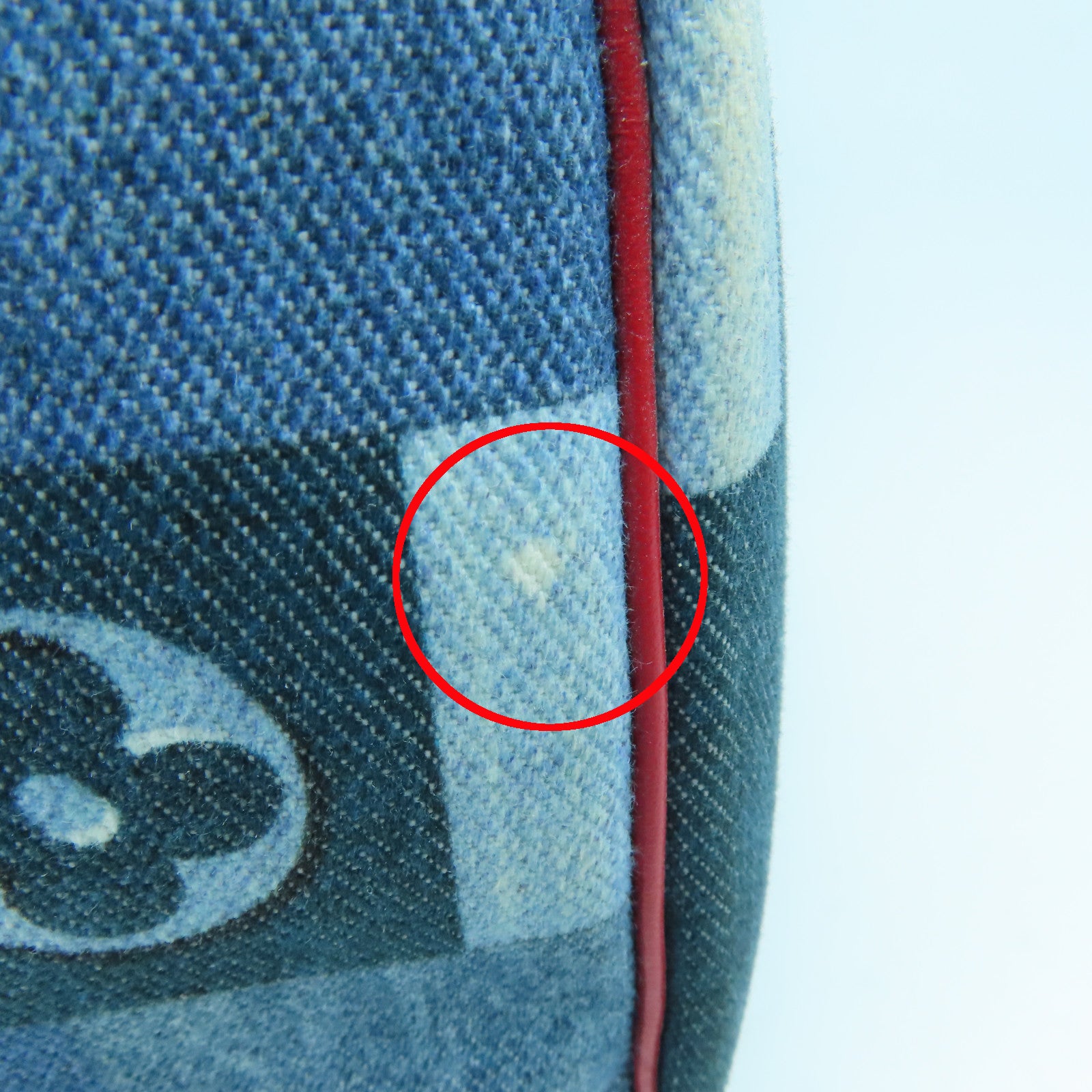 LOUIS VUITTON 【激減優惠】Monogram Denim Speedy 30 Bandouliere金扣手挽肩背兩用袋藍色