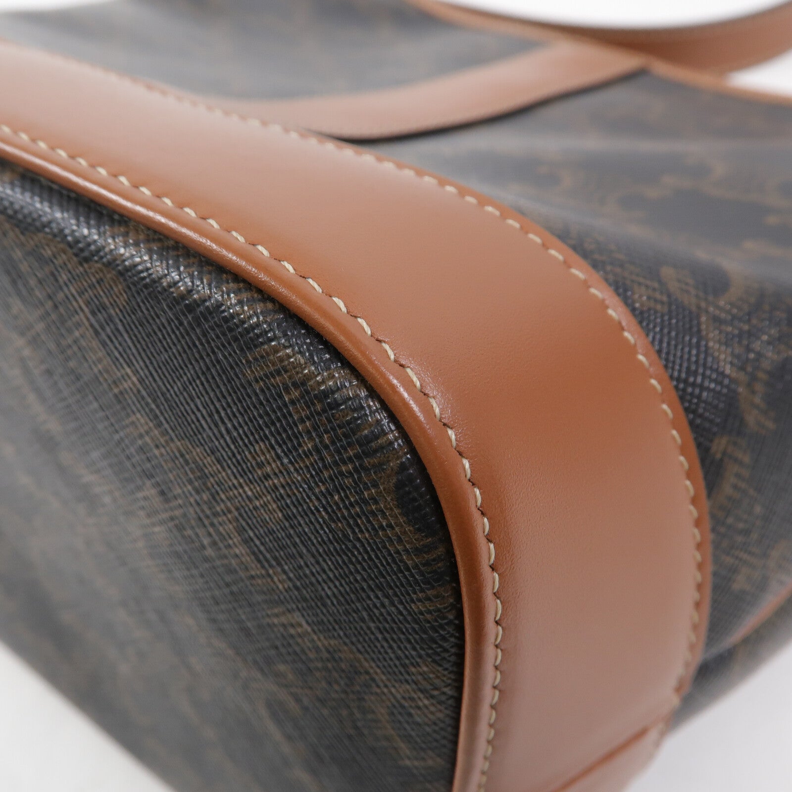 CELINE 塗層帆布Thomphe Small Bucket肩背袋