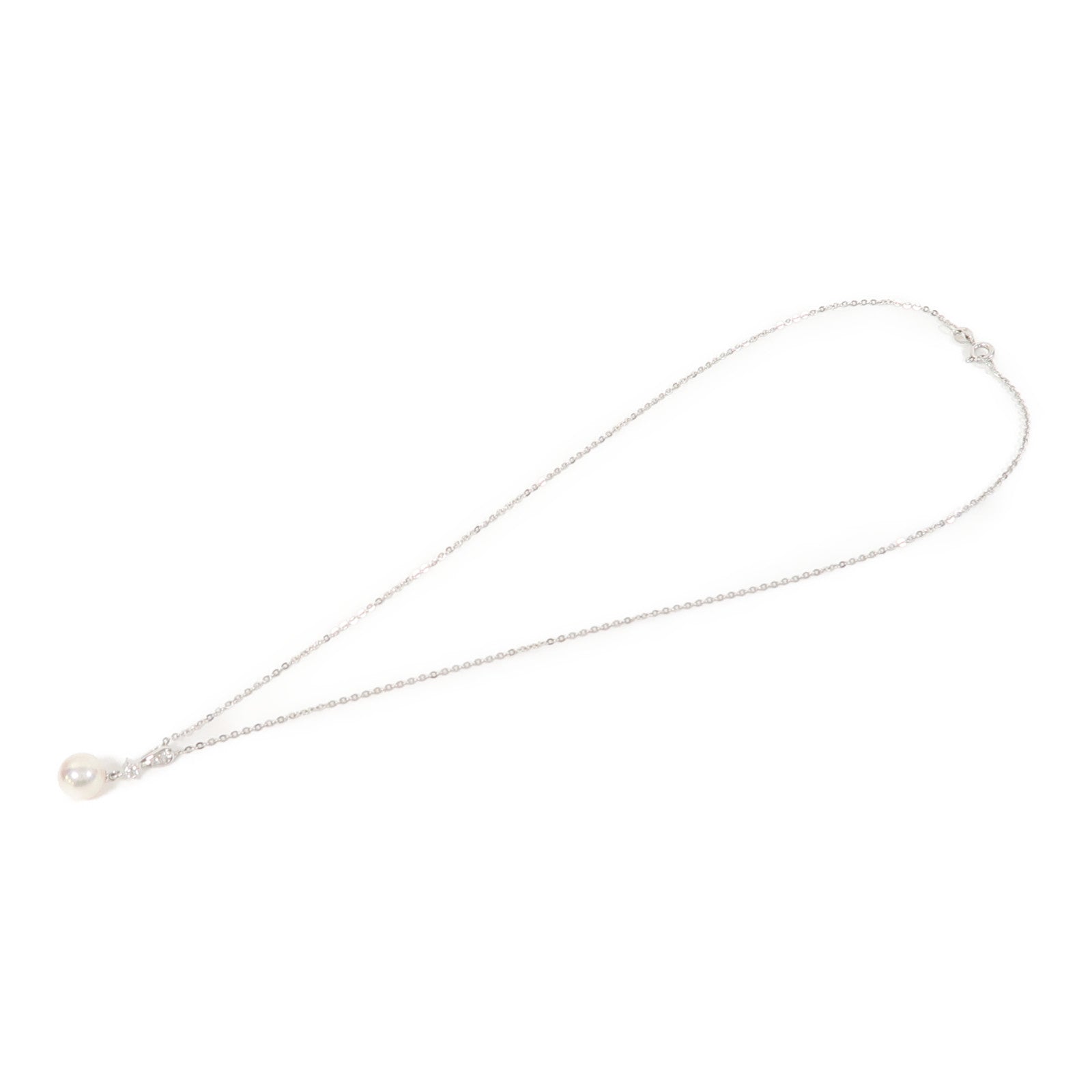 MIKIMOTO 18K白金Necklace項鍊