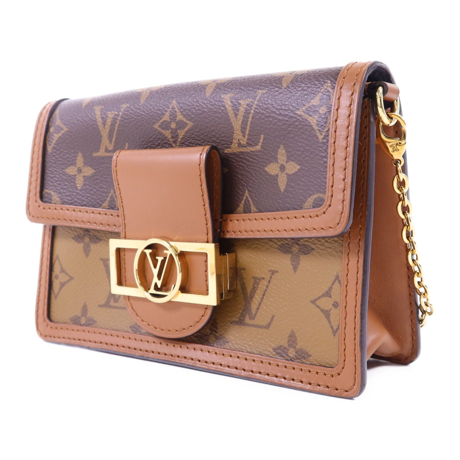 LOUIS VUITTON Monogram Reverse Dauphine肩背袋