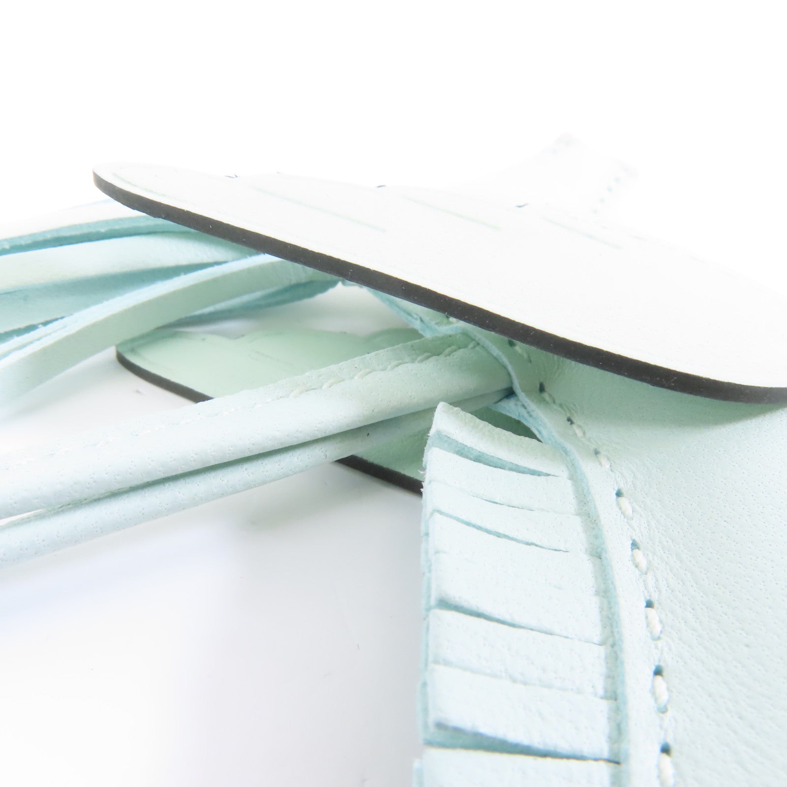 HERMES Swift皮革Rodeo Pegase PM掛飾淺綠色