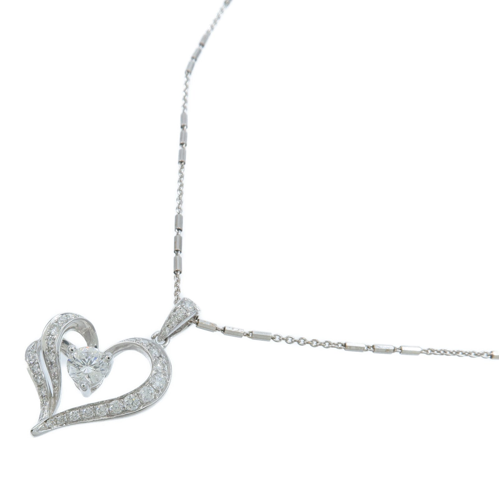 JEWELRY 18K白金Diamond Necklace鑽石項鍊