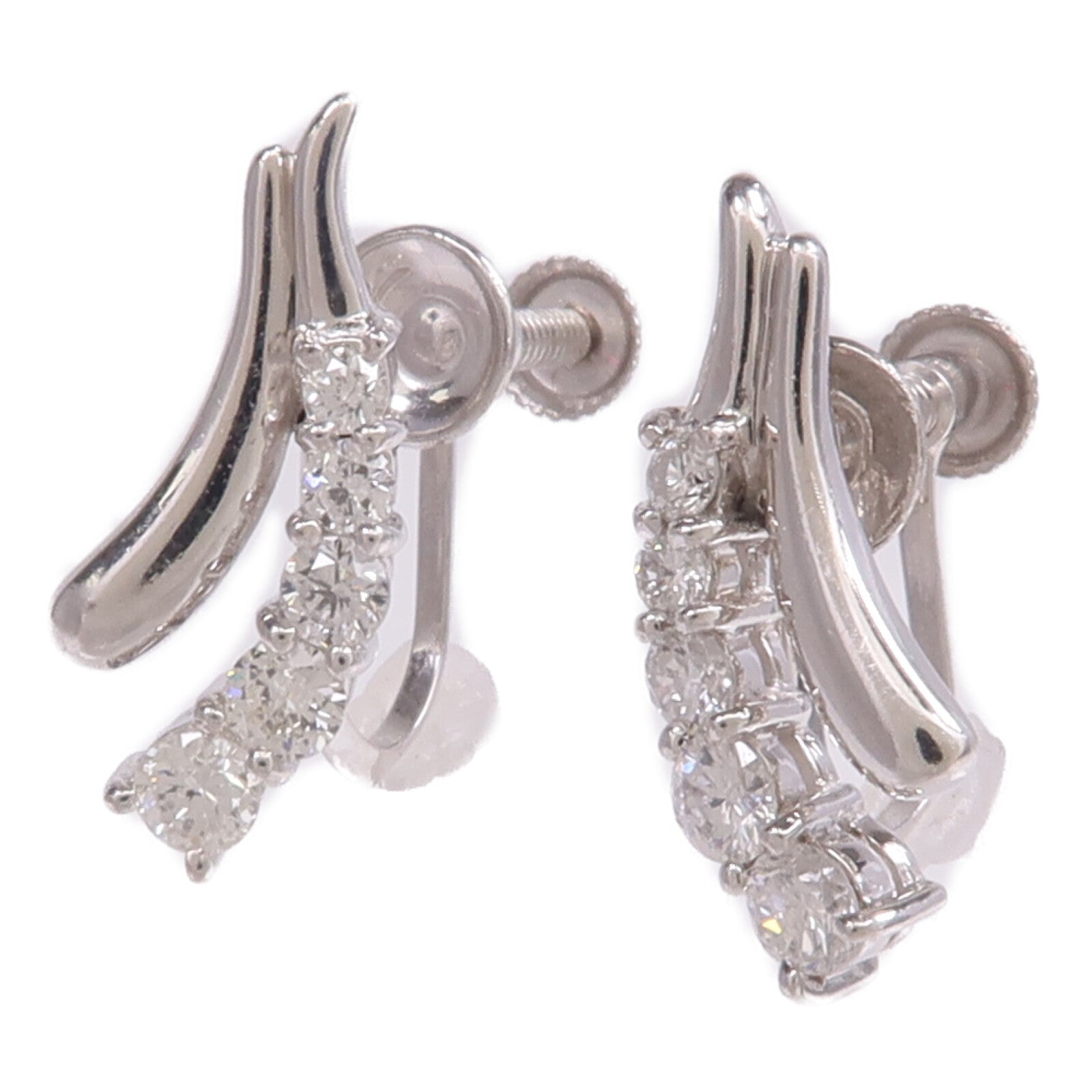 JEWELRY 【激減優惠】PT900鉑金Diamond Earrings鑽石耳環