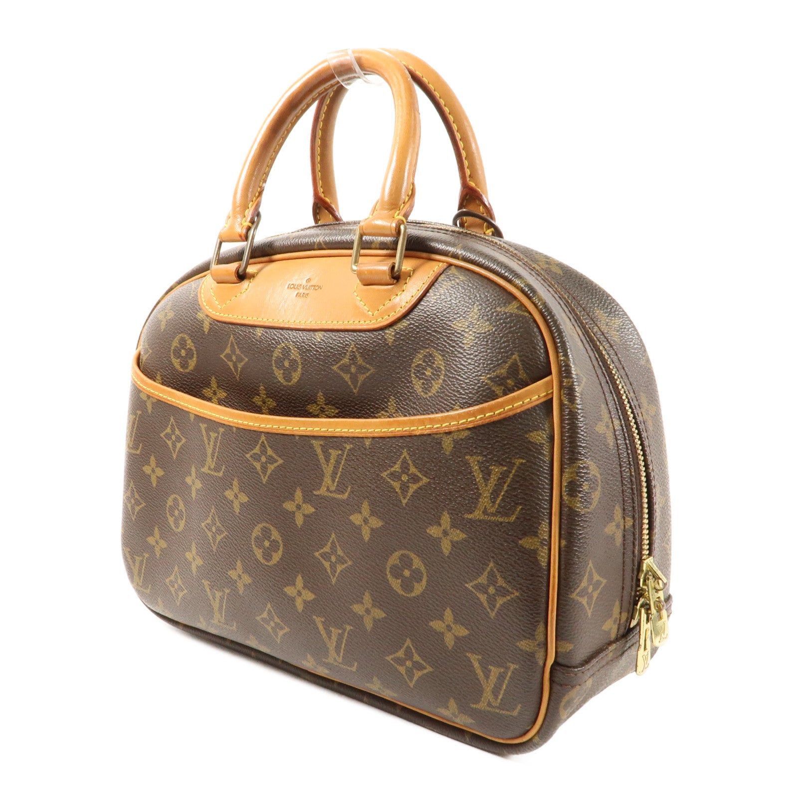 LOUIS VUITTON Monogram Deauville金扣手挽袋