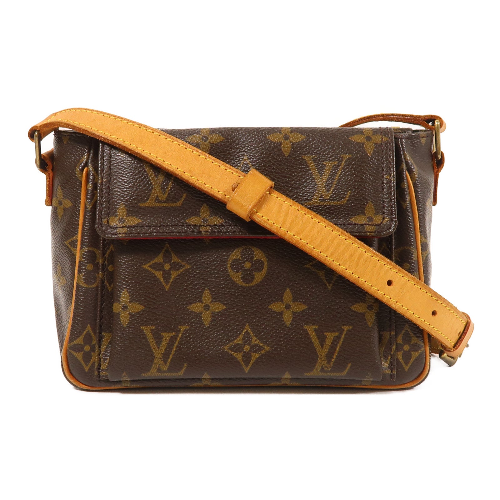 LOUIS VUITTON Monogram Viva Cite金扣肩背袋