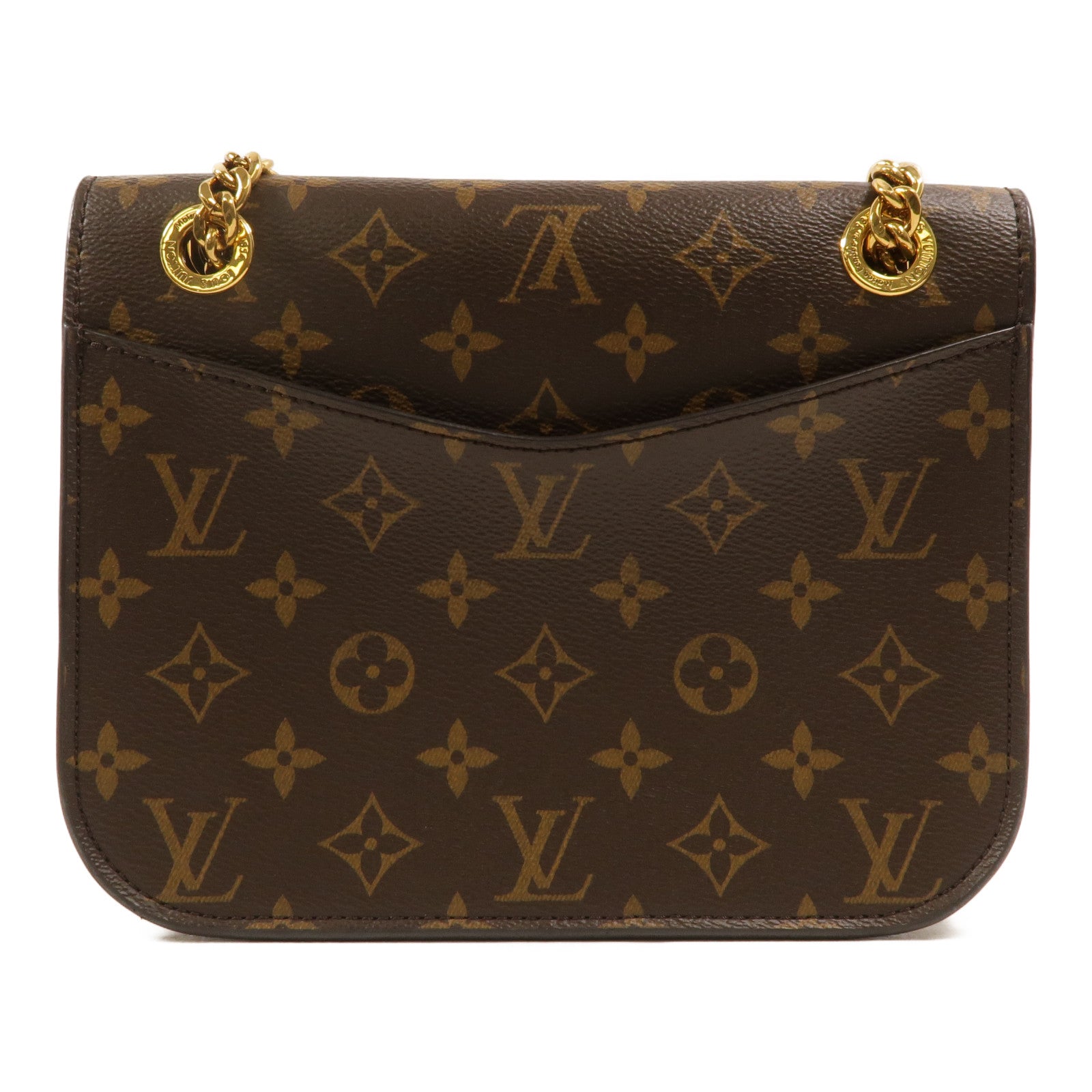 LOUIS VUITTON Monogram Passy金扣肩背袋
