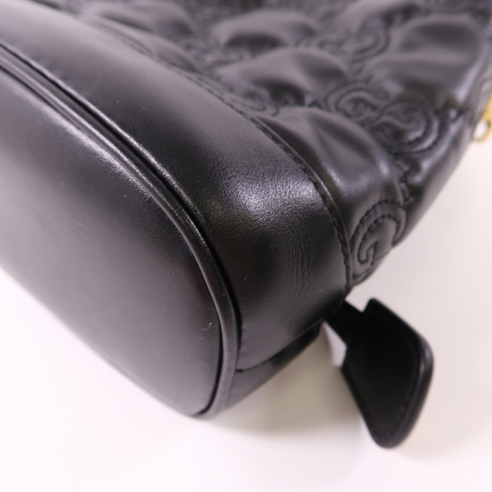 GUCCI 牛皮皮革Shoulder Bag金扣肩背袋