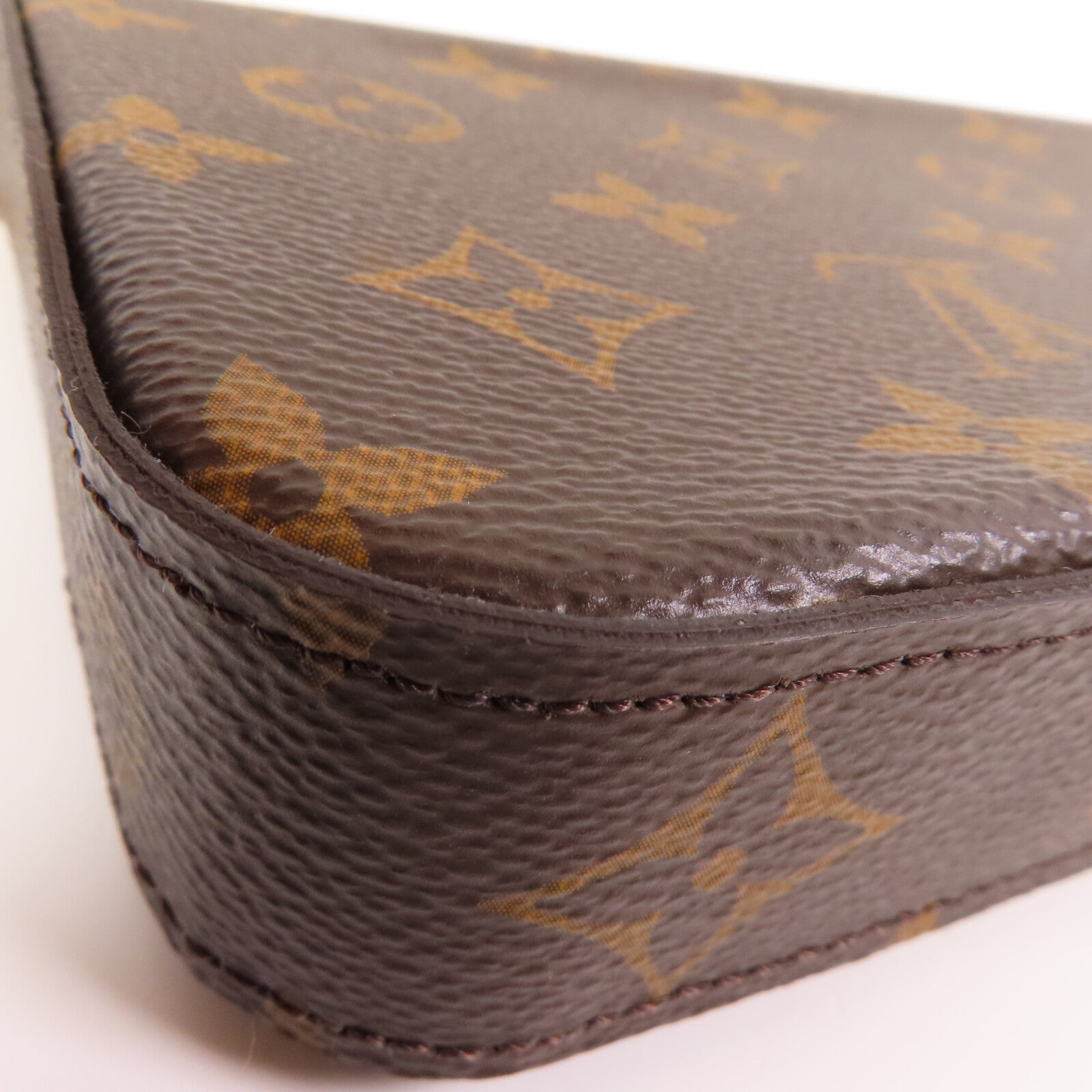 LOUIS VUITTON Monogram Felicie Pochette金扣鏈帶肩背袋