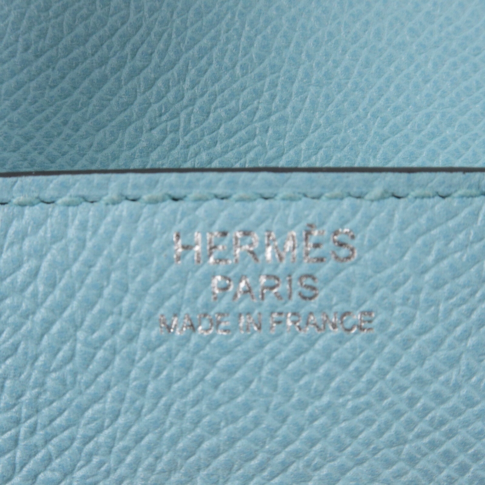 HERMES Epsom皮革Birkin 30手挽袋Blue Atoll