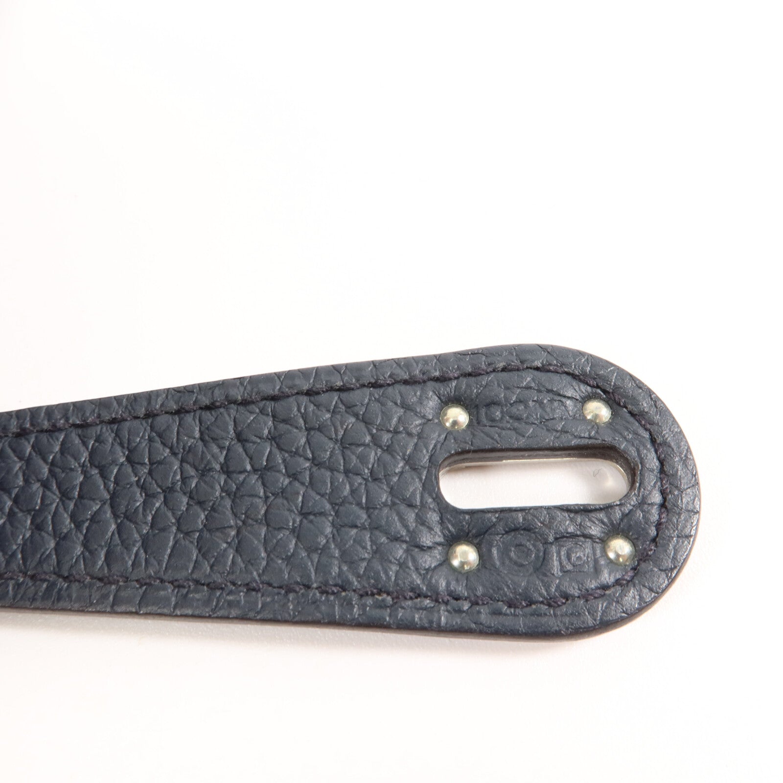 HERMES Clemence皮革Lindy 30手挽肩背兩用袋Ultraviolet/Bleu Obs
