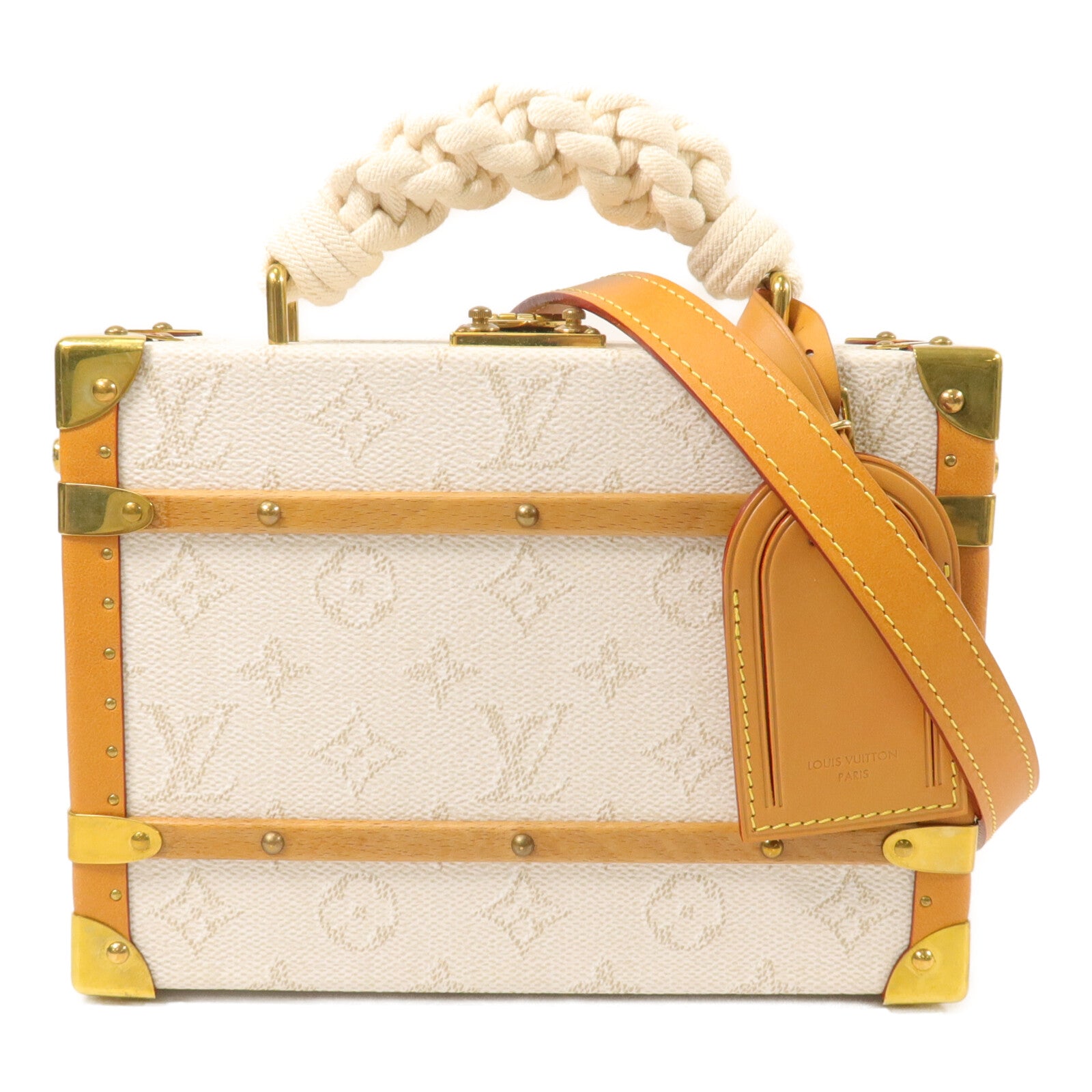 LOUIS VUITTON Monogram Heritage Handle Trunk手挽肩背兩用袋