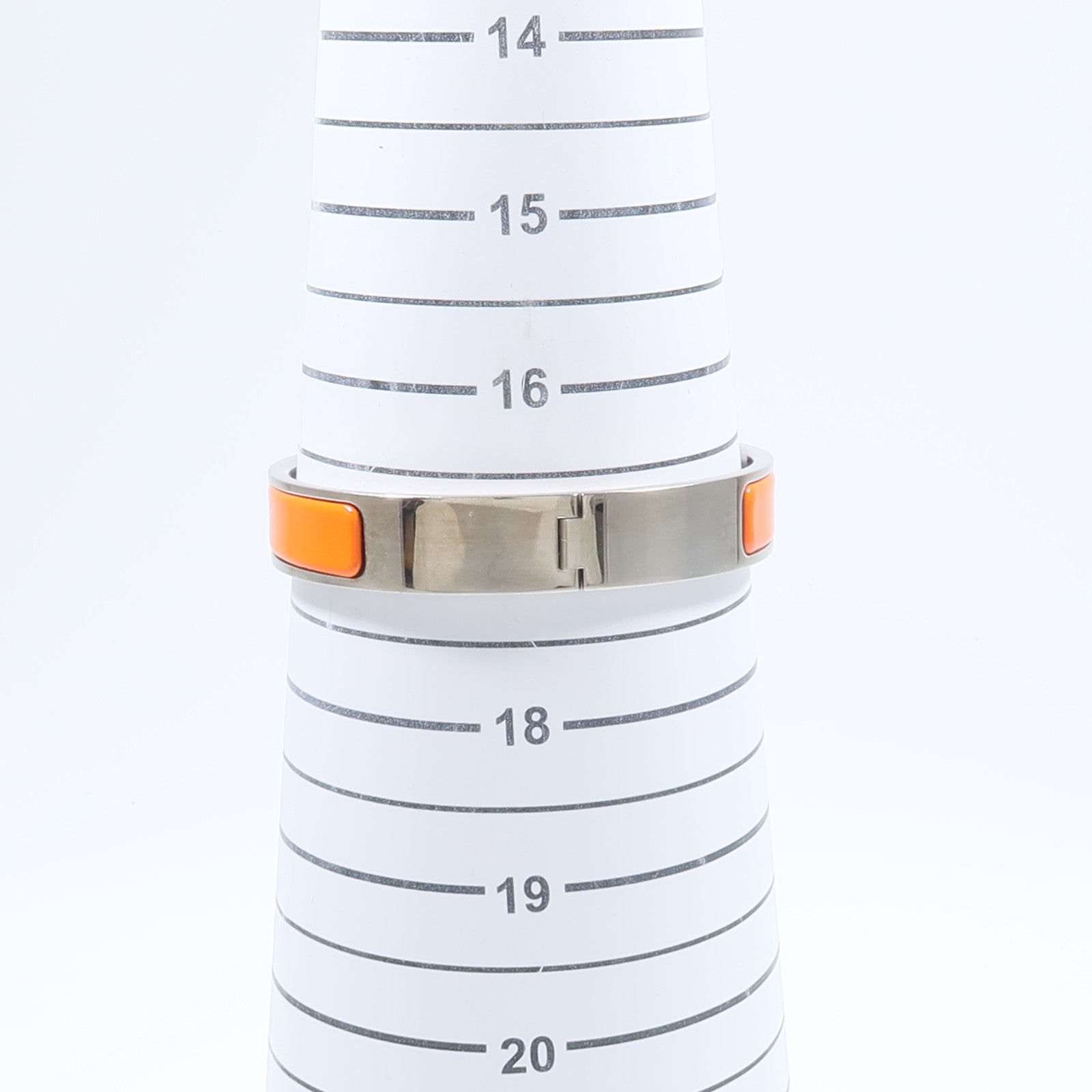 HERMES 琺瑯/金屬Clic H Bracelet手鐲