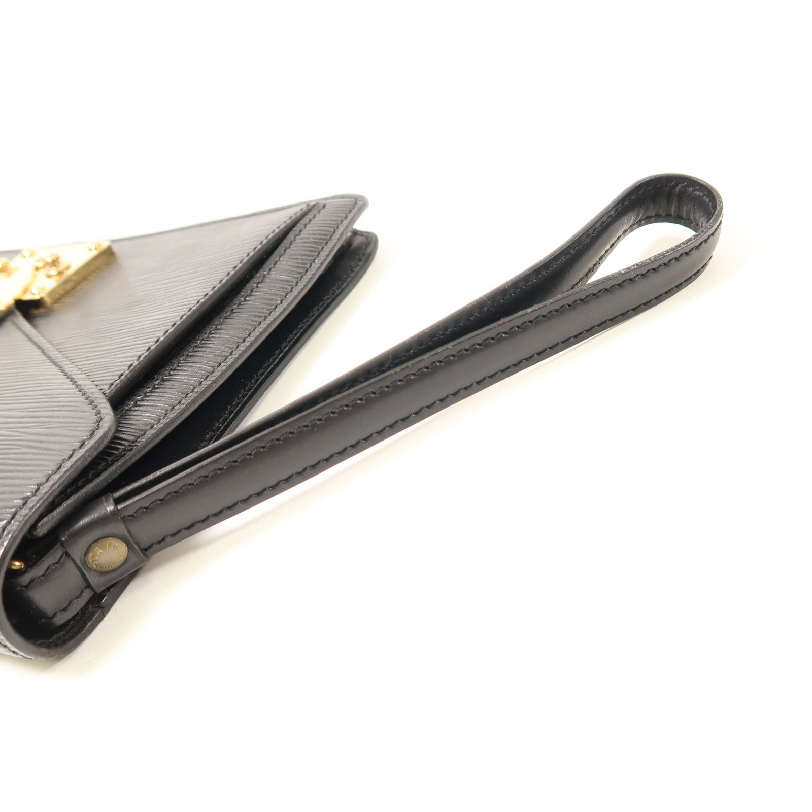 LOUIS VUITTON Epi Pochette Sellier Dragonne Pouch金扣手拿包