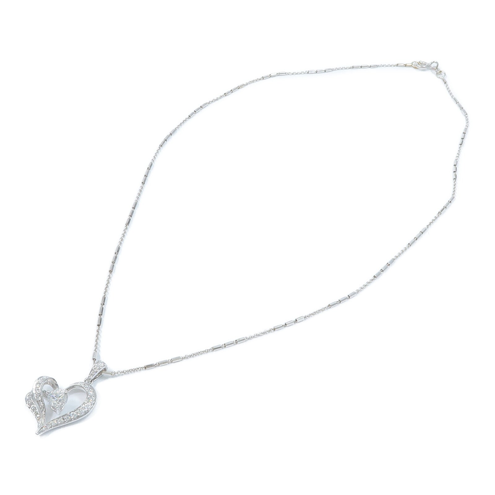 JEWELRY 18K白金Diamond Necklace鑽石項鍊