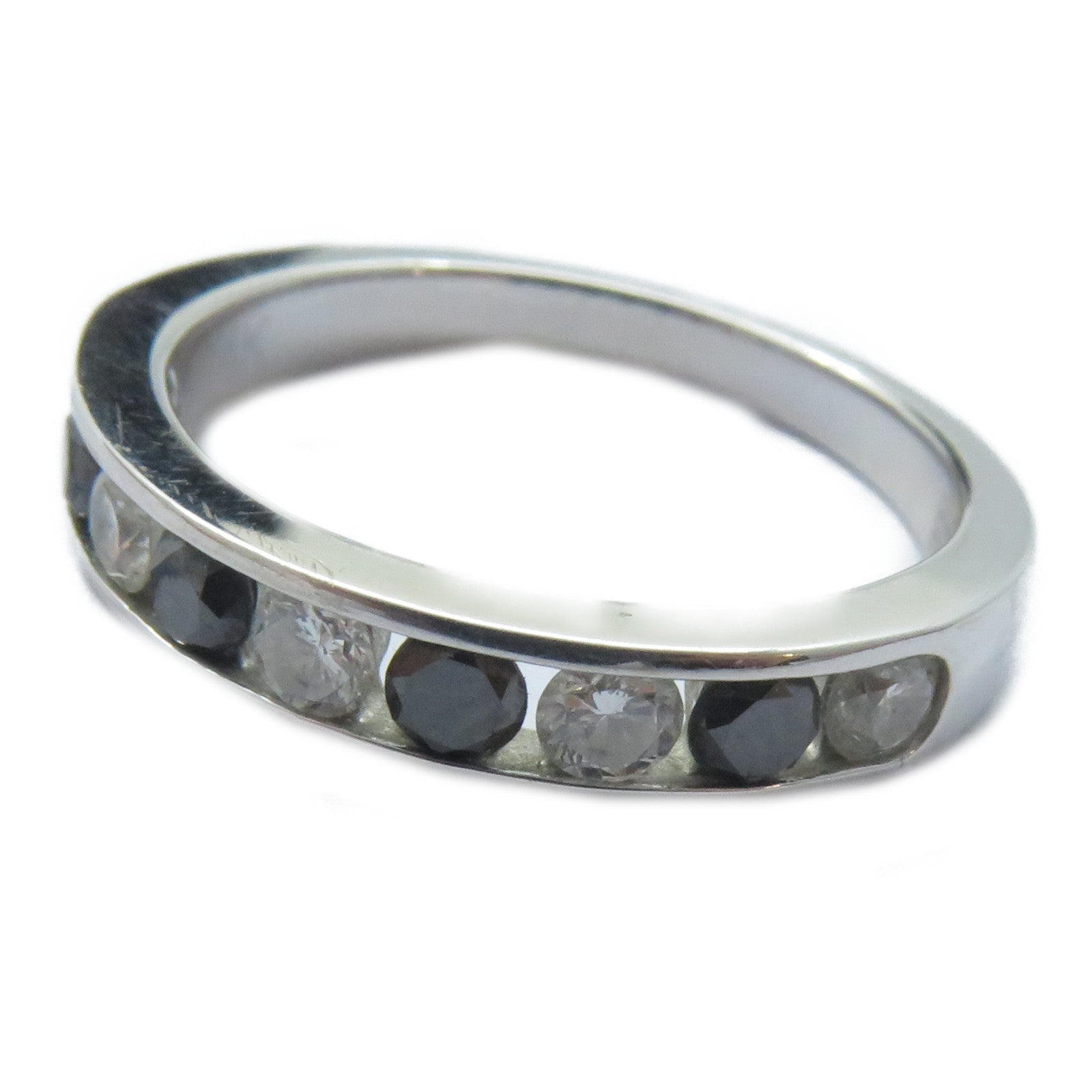JEWELRY 14K白金Diamond Ring鑽石戒指US#7