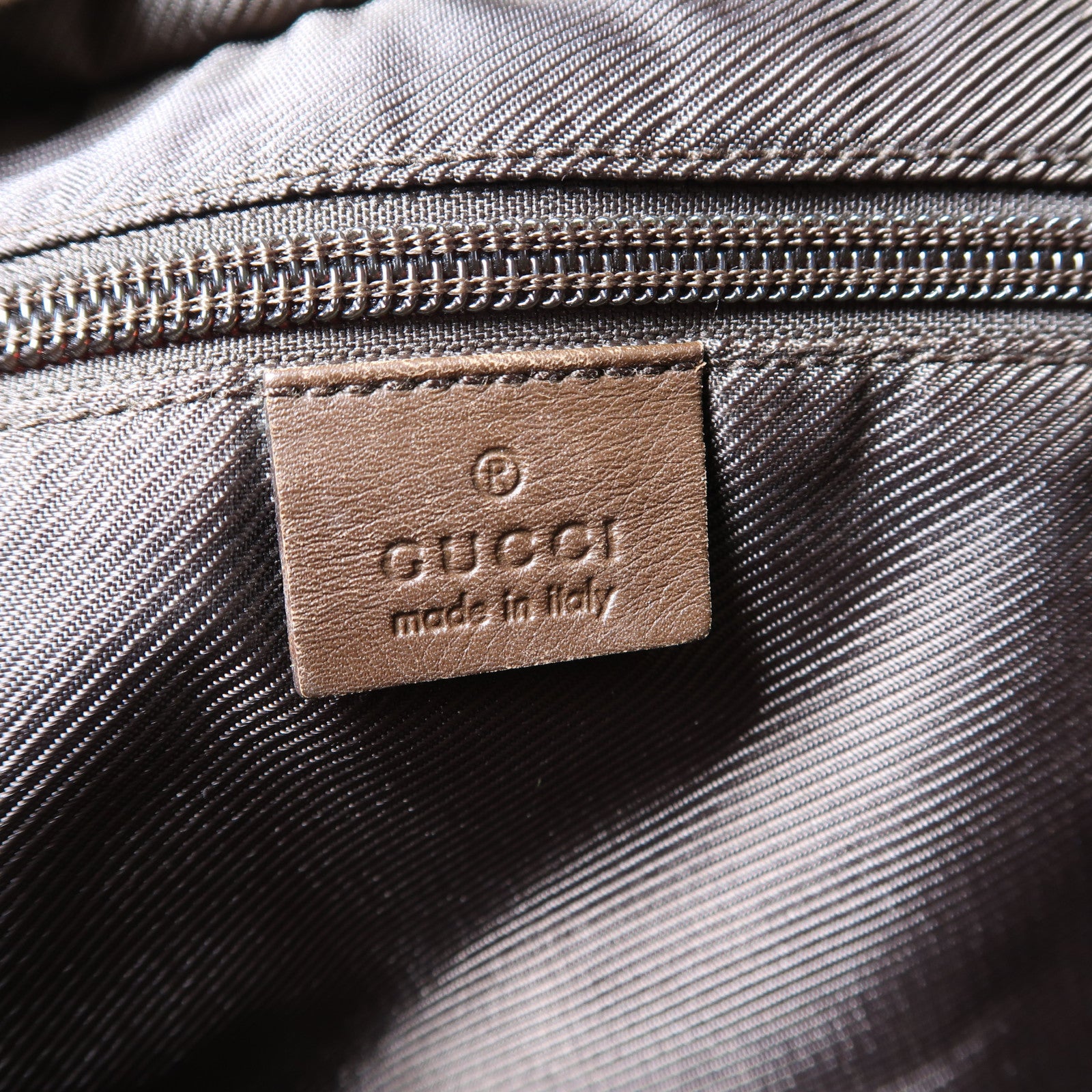 GUCCI 帆布Tote Bag肩背袋啡色