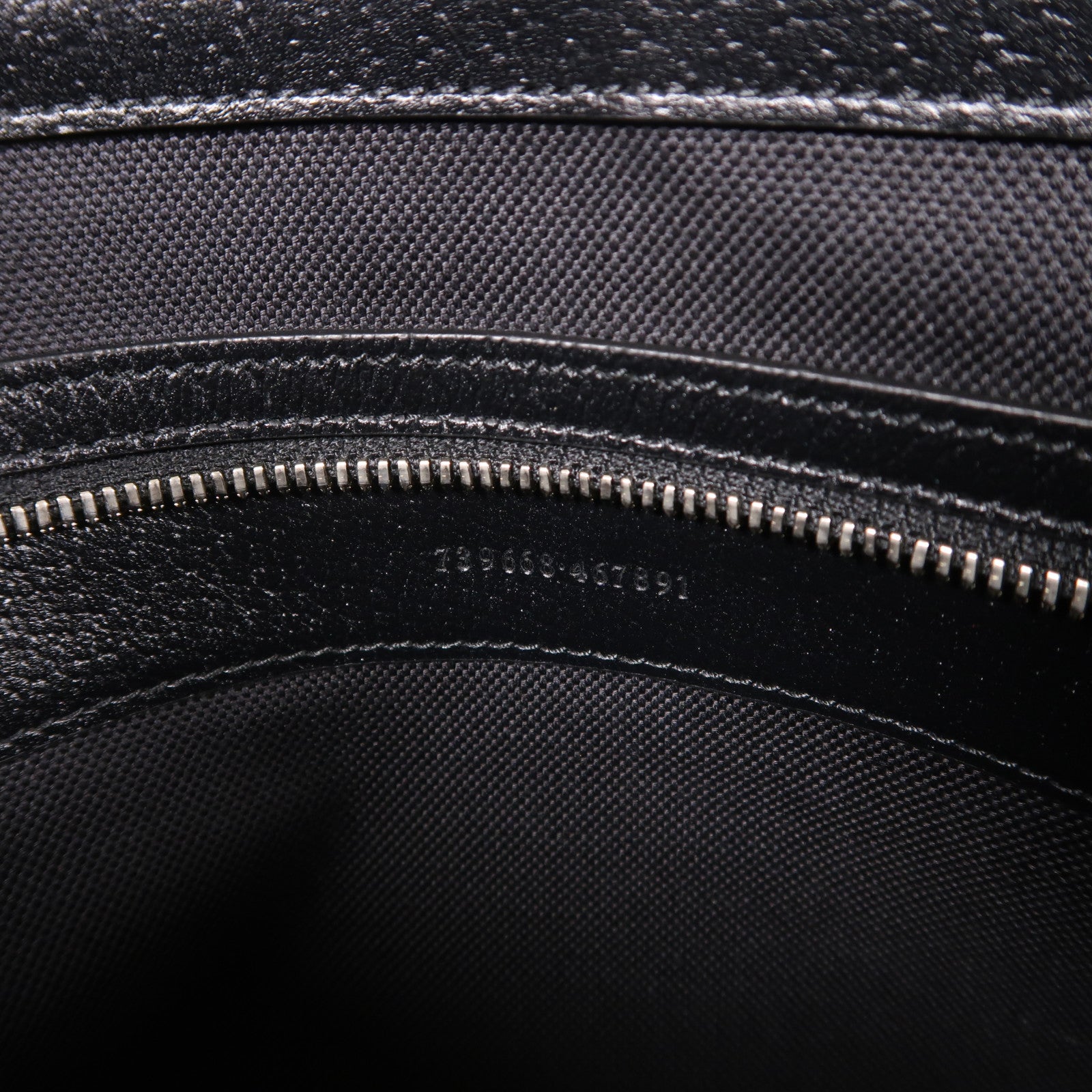 GUCCI【激減優惠】 帆布Jumbo GG銀扣手挽肩背兩用袋黑色