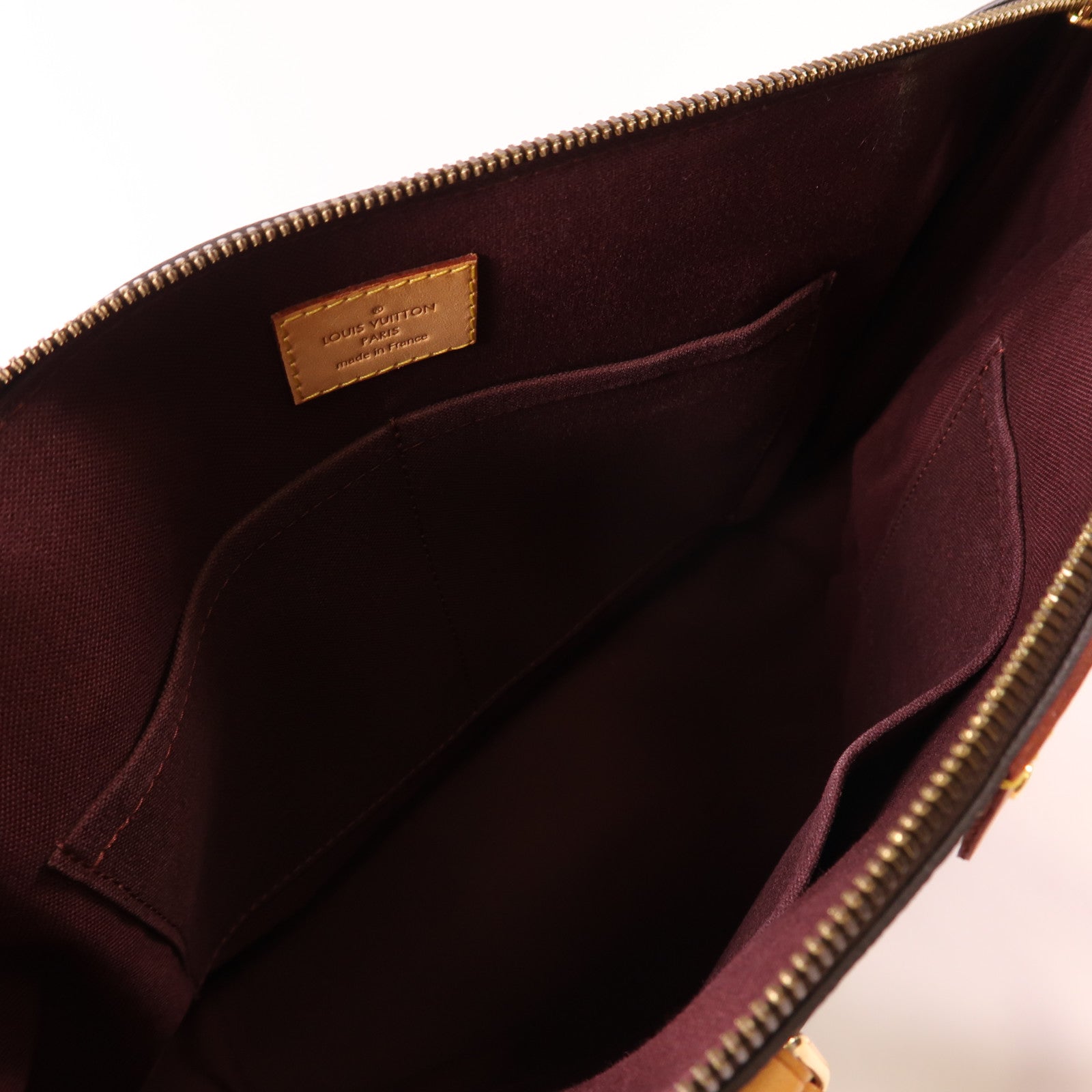 LOUIS VUITTON Monogram Turenne MM金扣手挽肩背兩用袋棕色