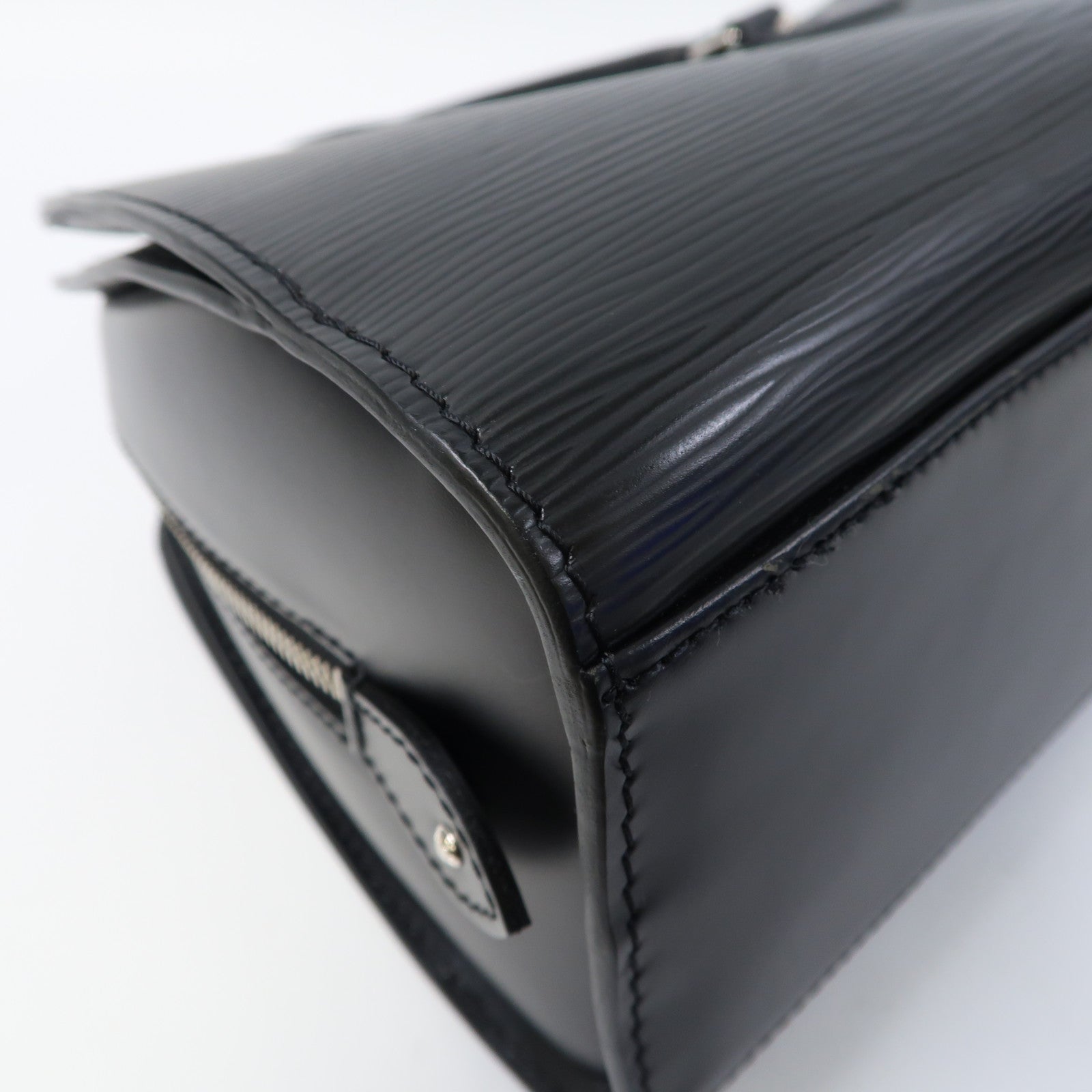 LOUIS VUITTON 【激減優惠】Epi Pont-Neuf PM Bag銀扣手挽袋黑色