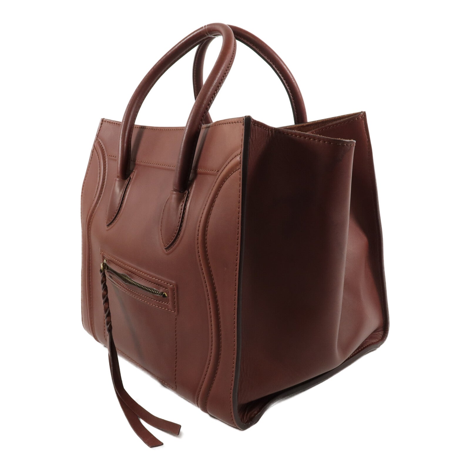 CELINE 牛皮皮革Luggage Phantom肩背袋