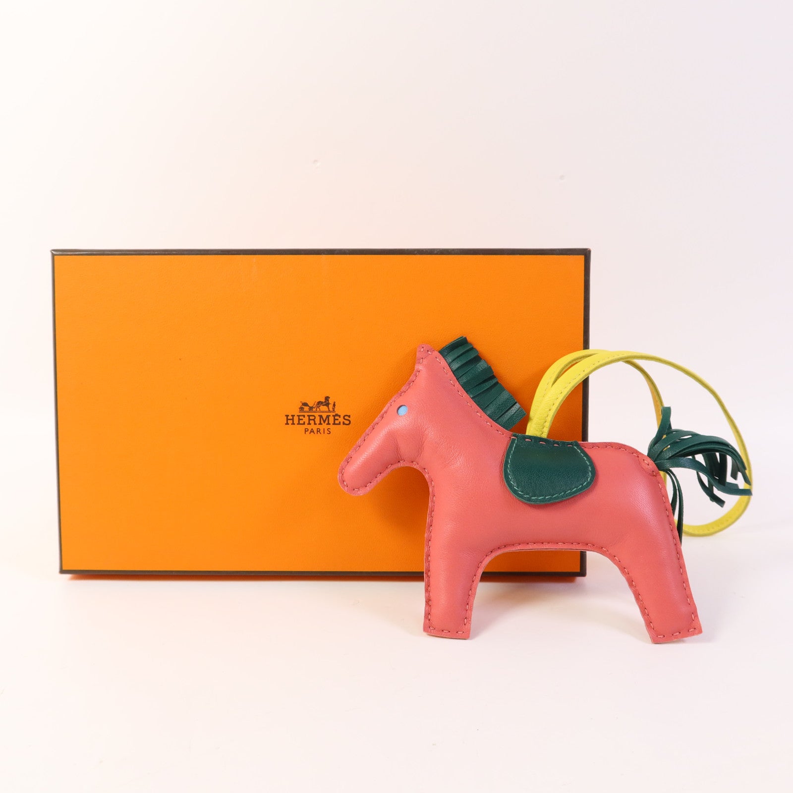 HERMES Milo皮革Rodeo MM掛飾