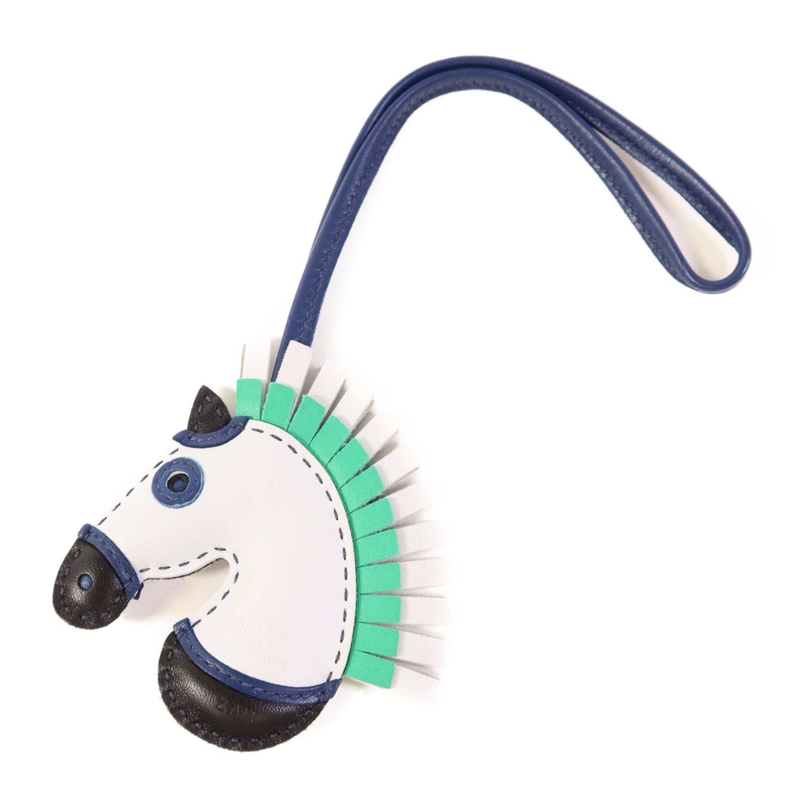HERMES Milo皮革Geegee Camail Charm掛飾