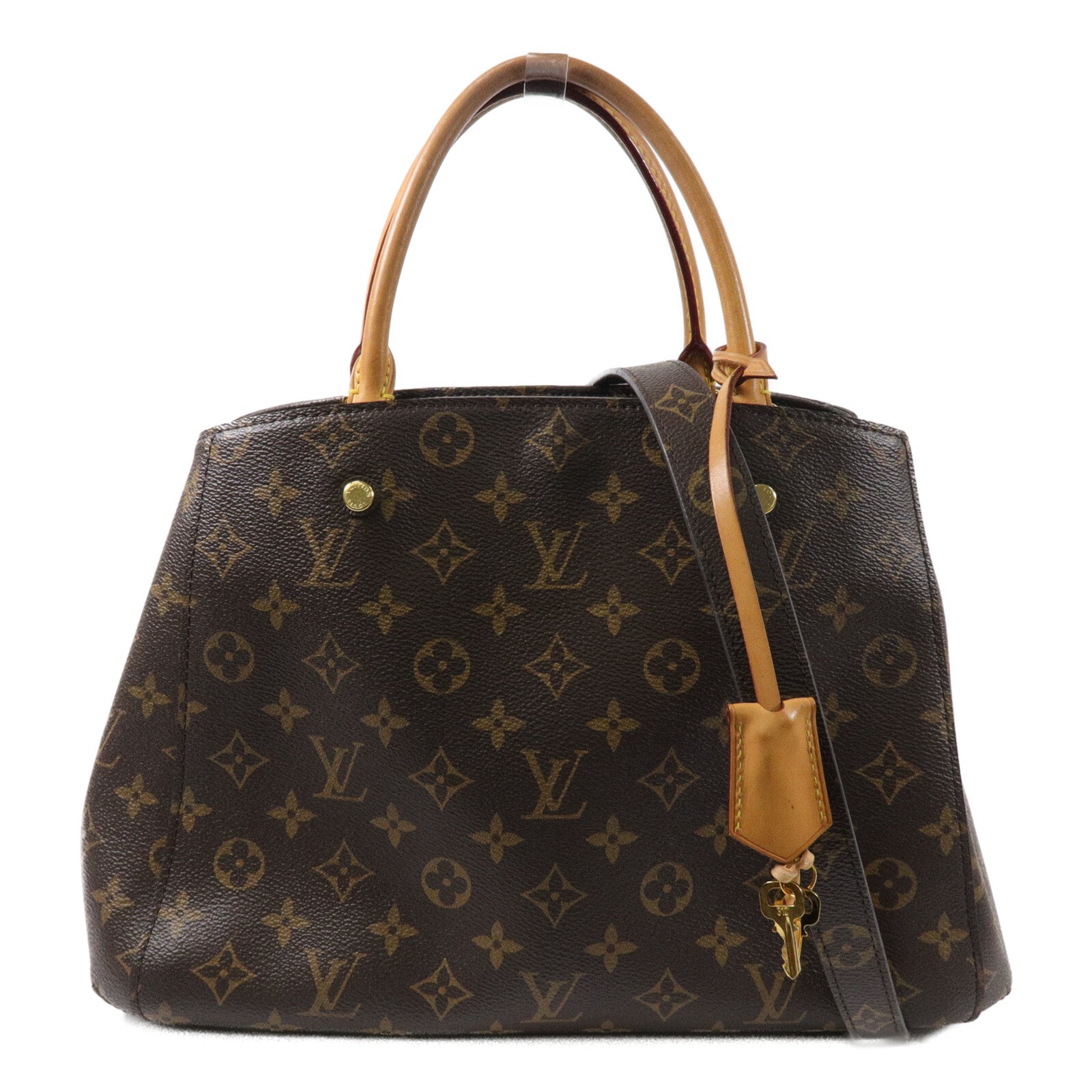 LOUIS VUITTON Monogram Montaigne BB手挽肩背兩用袋