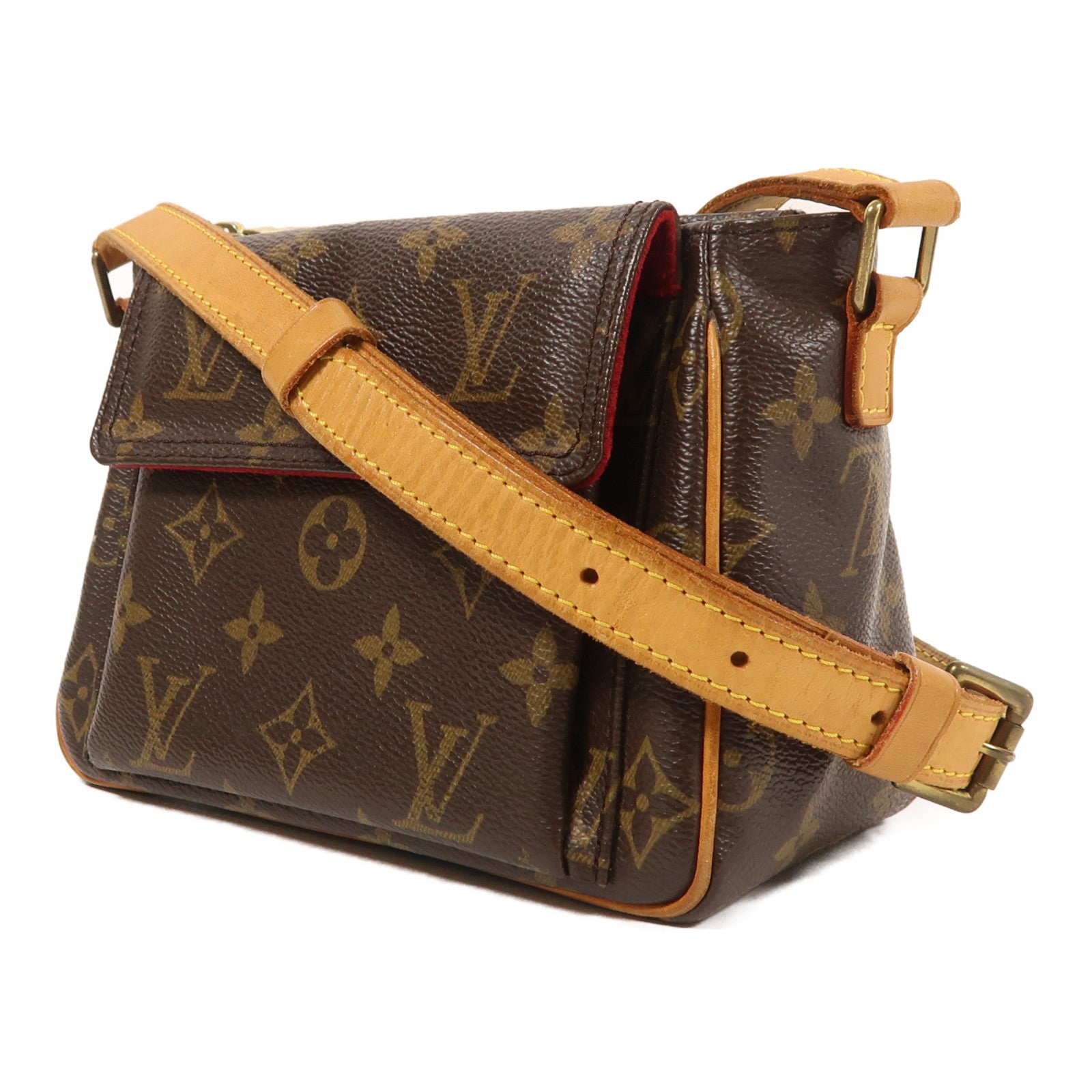 LOUIS VUITTON Monogram Viva Cite金扣肩背袋