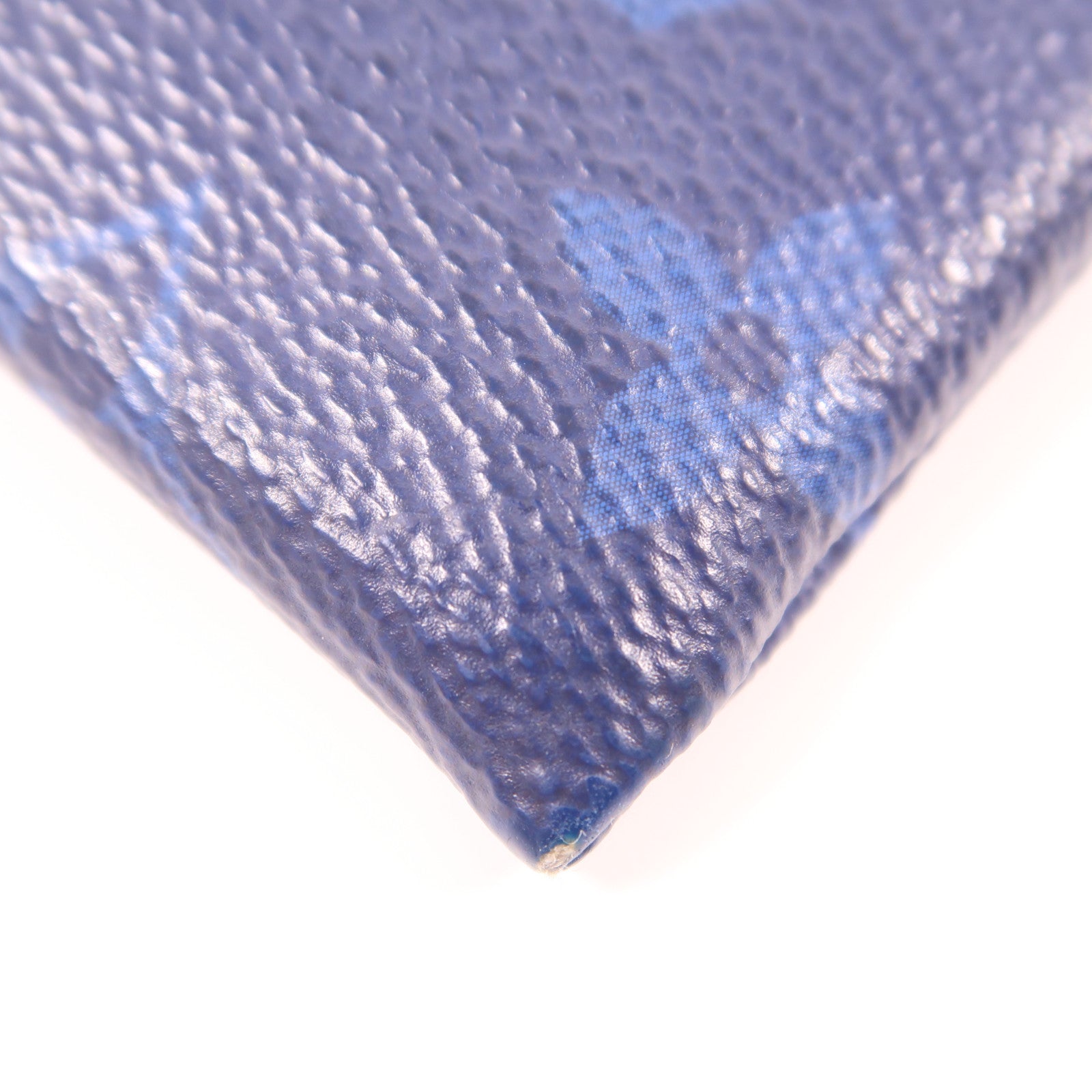 LOUIS VUITTON Taiga皮革Discovery Pochette銀扣手拿包