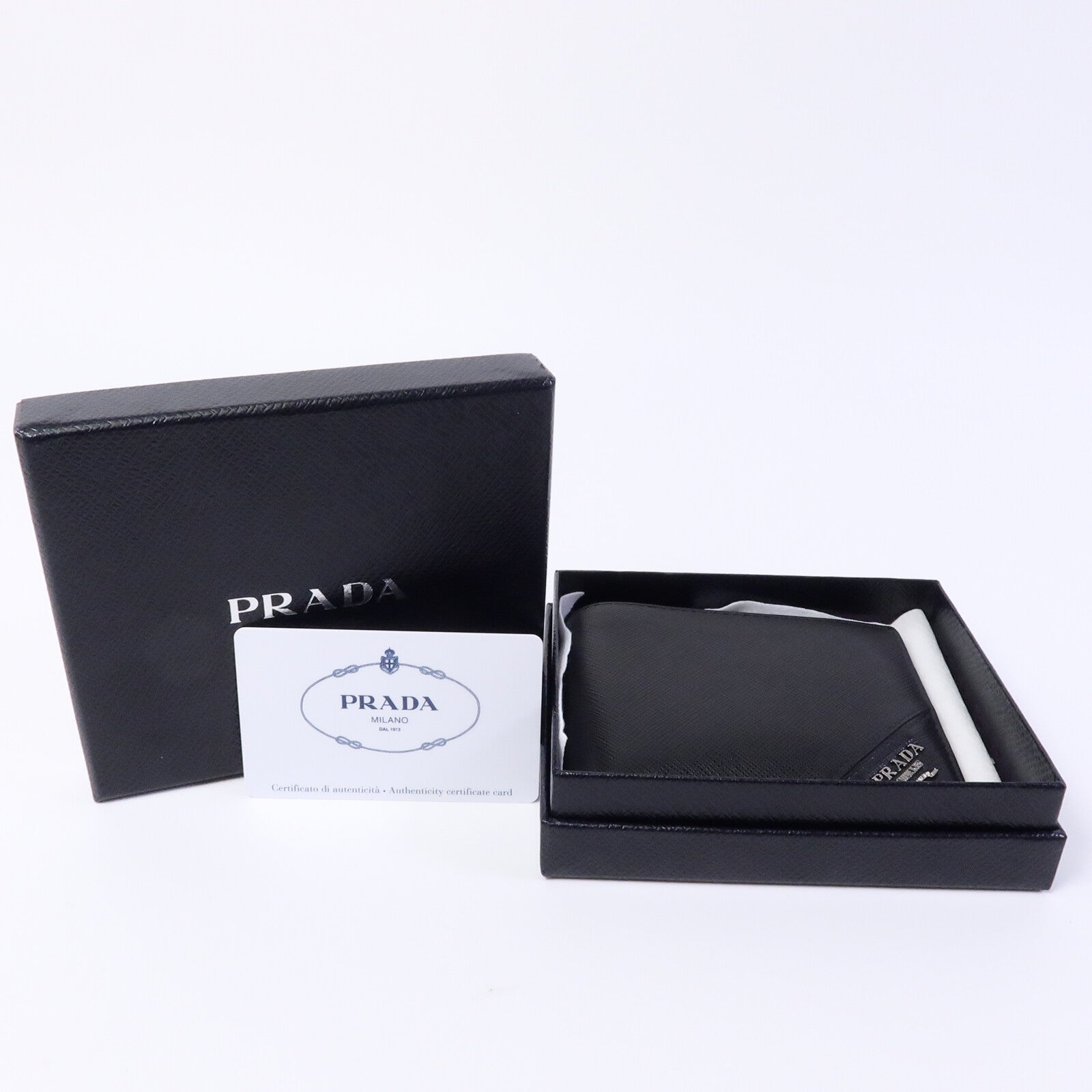 PRADA Saffiano皮革Wallet錢包