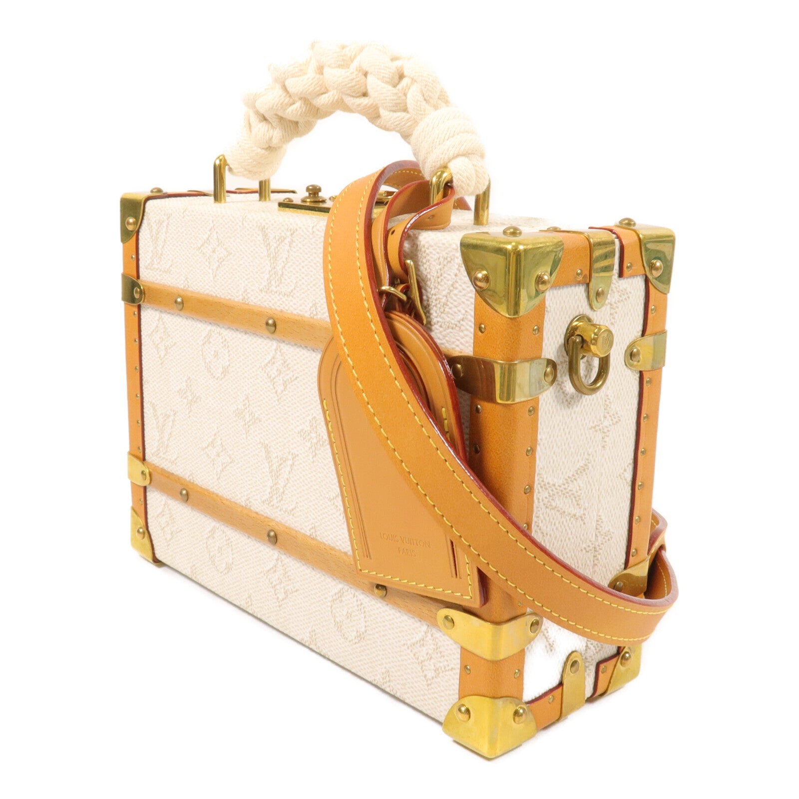 LOUIS VUITTON Monogram Heritage Handle Trunk手挽肩背兩用袋