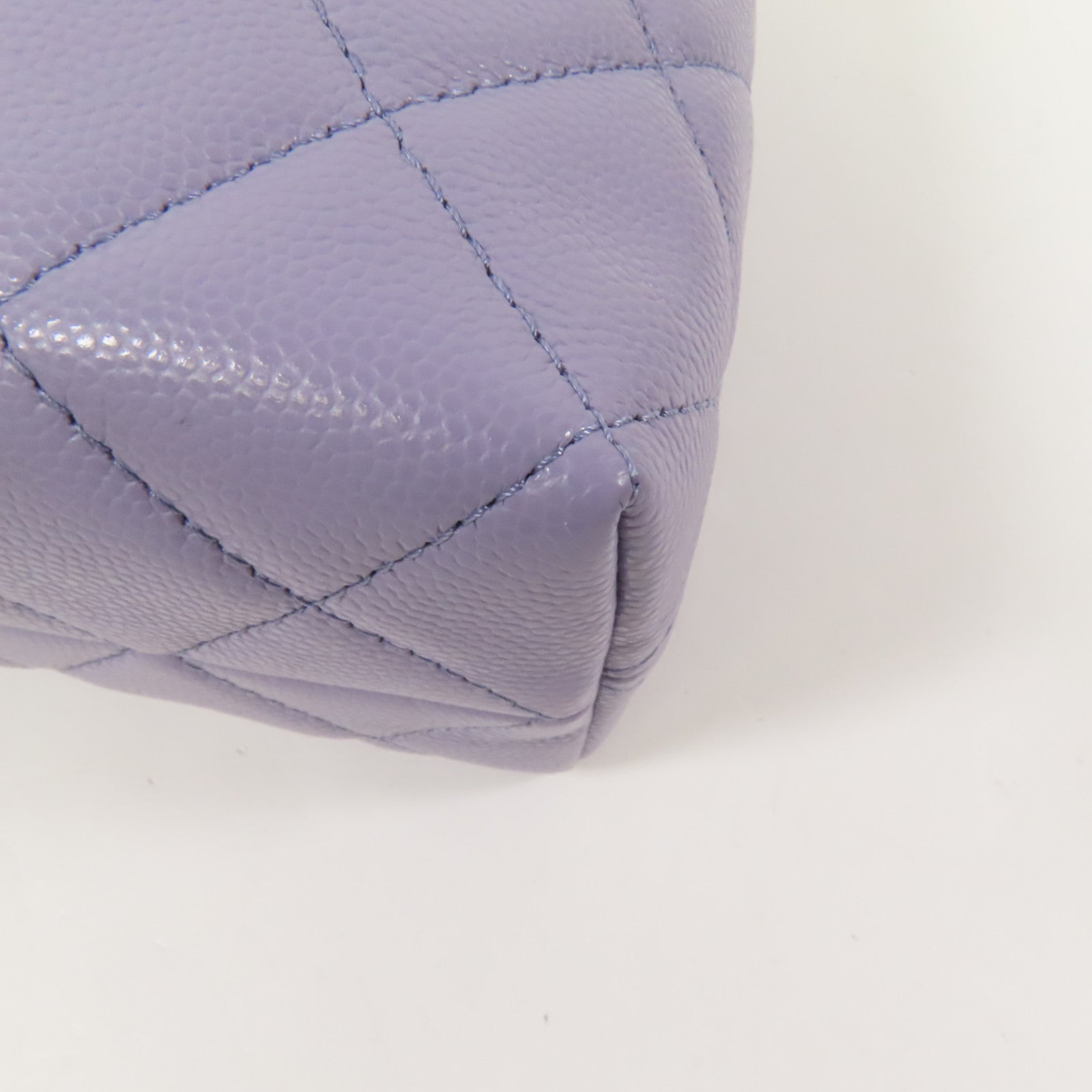 CHANEL 牛皮皮革Chain Shoulder金扣手挽肩背兩用袋