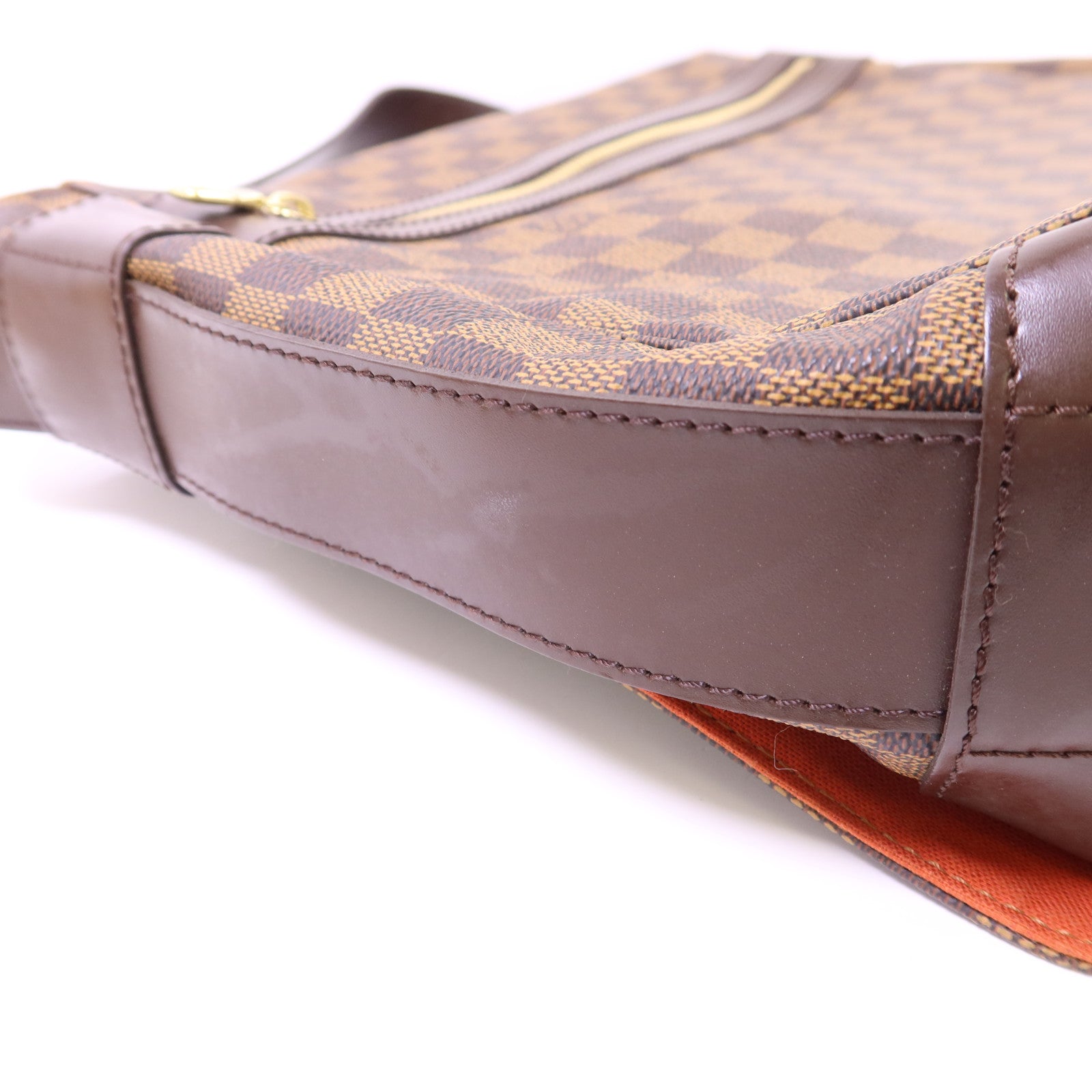 LOUIS VUITTON Damier Bastille金扣肩背袋