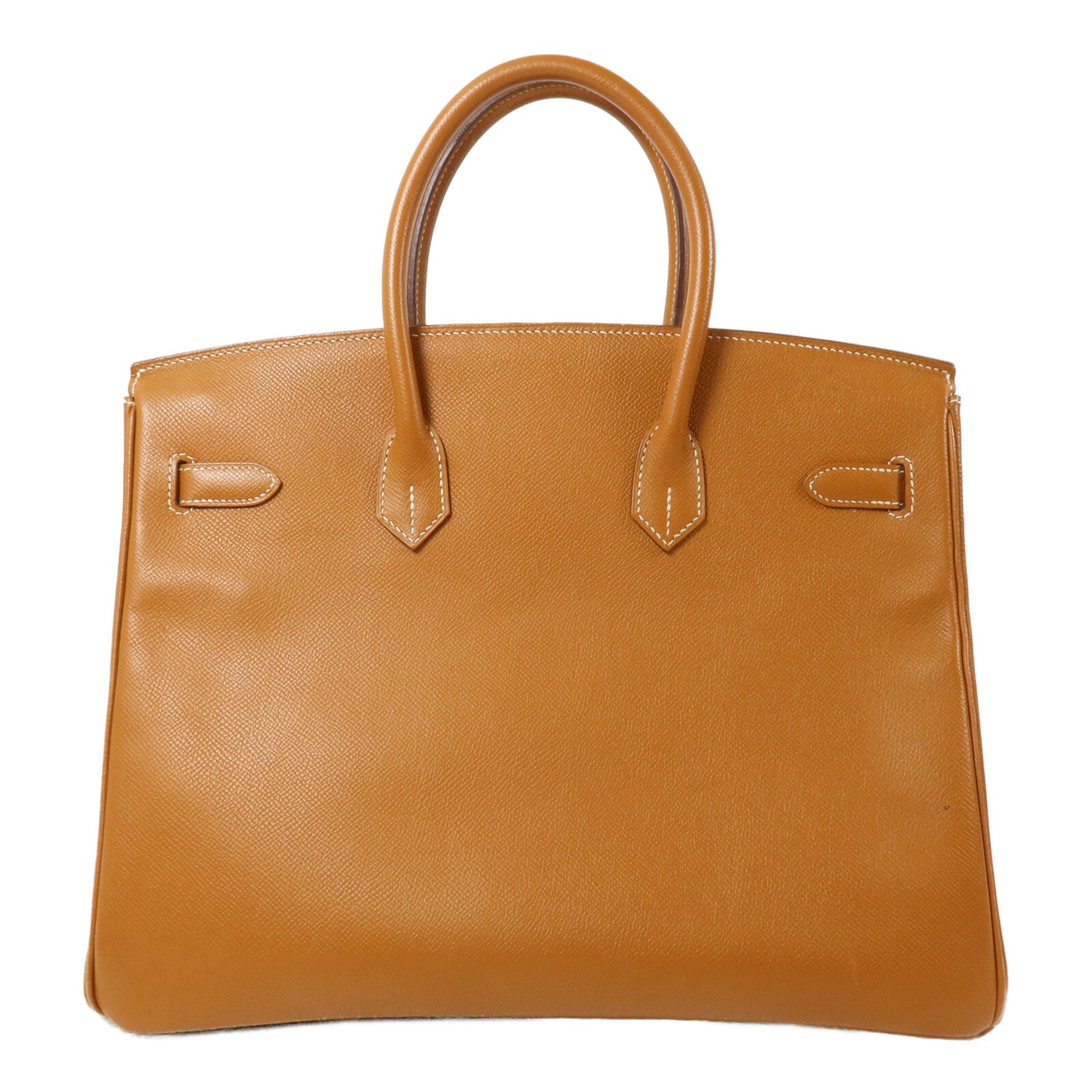 HERMES Epsom皮革Birkin 35手挽袋Gold