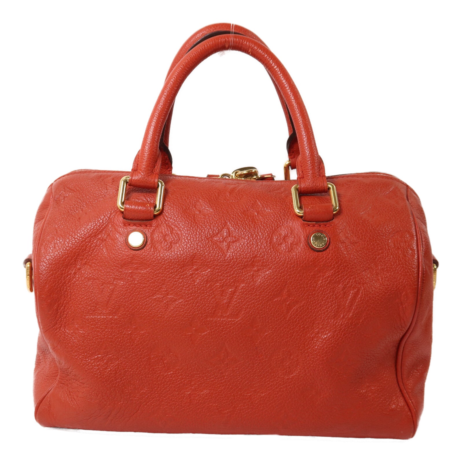 LOUIS VUITTON Monogram Empreinte Speedy Bandouliere 25手挽肩背兩用袋