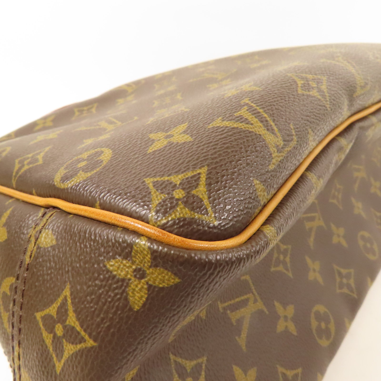 LOUIS VUITTON 【激減優惠】Monogram Deauville金扣手挽袋