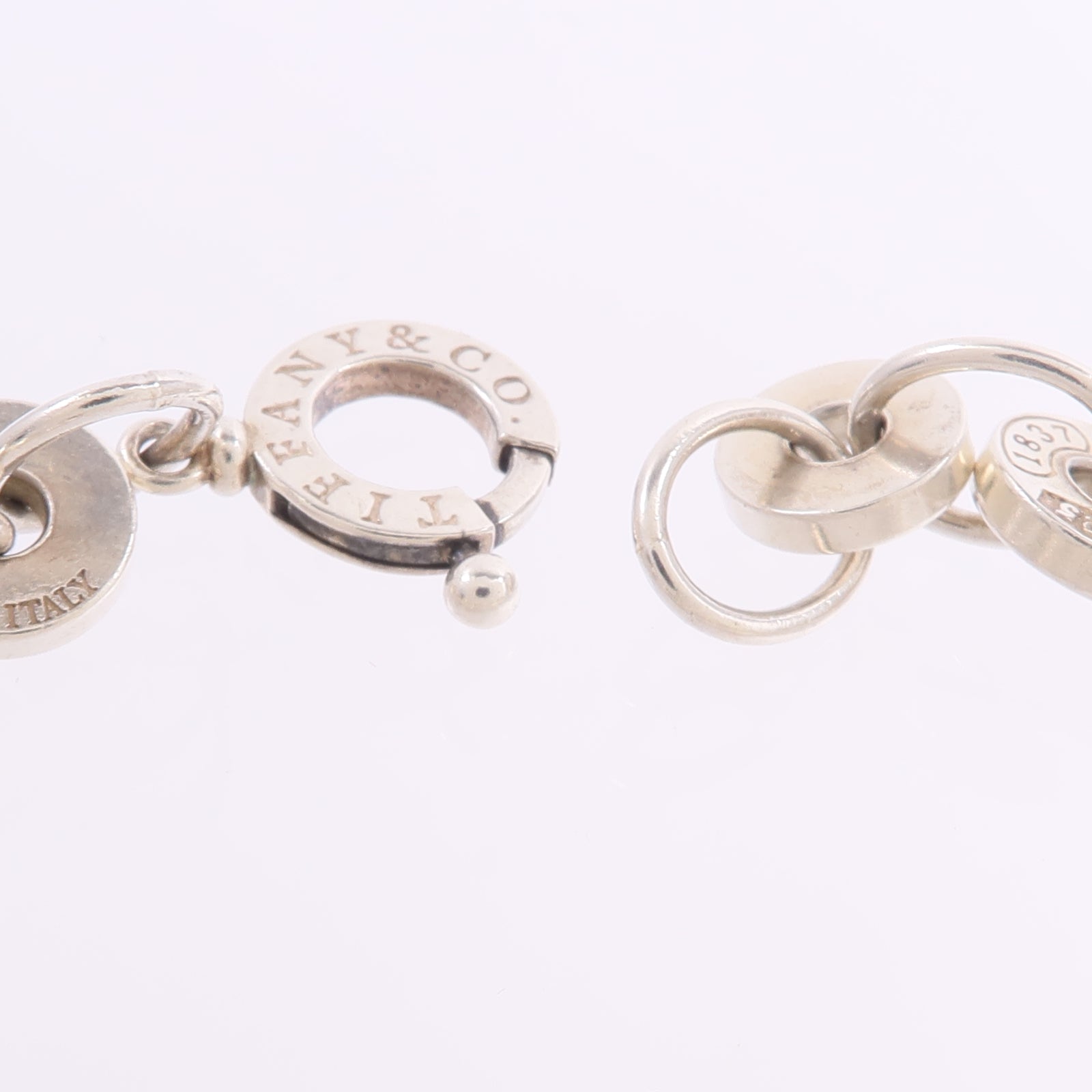 TIFFANY＆CO 925純銀1837 Circle Bracelet手鏈