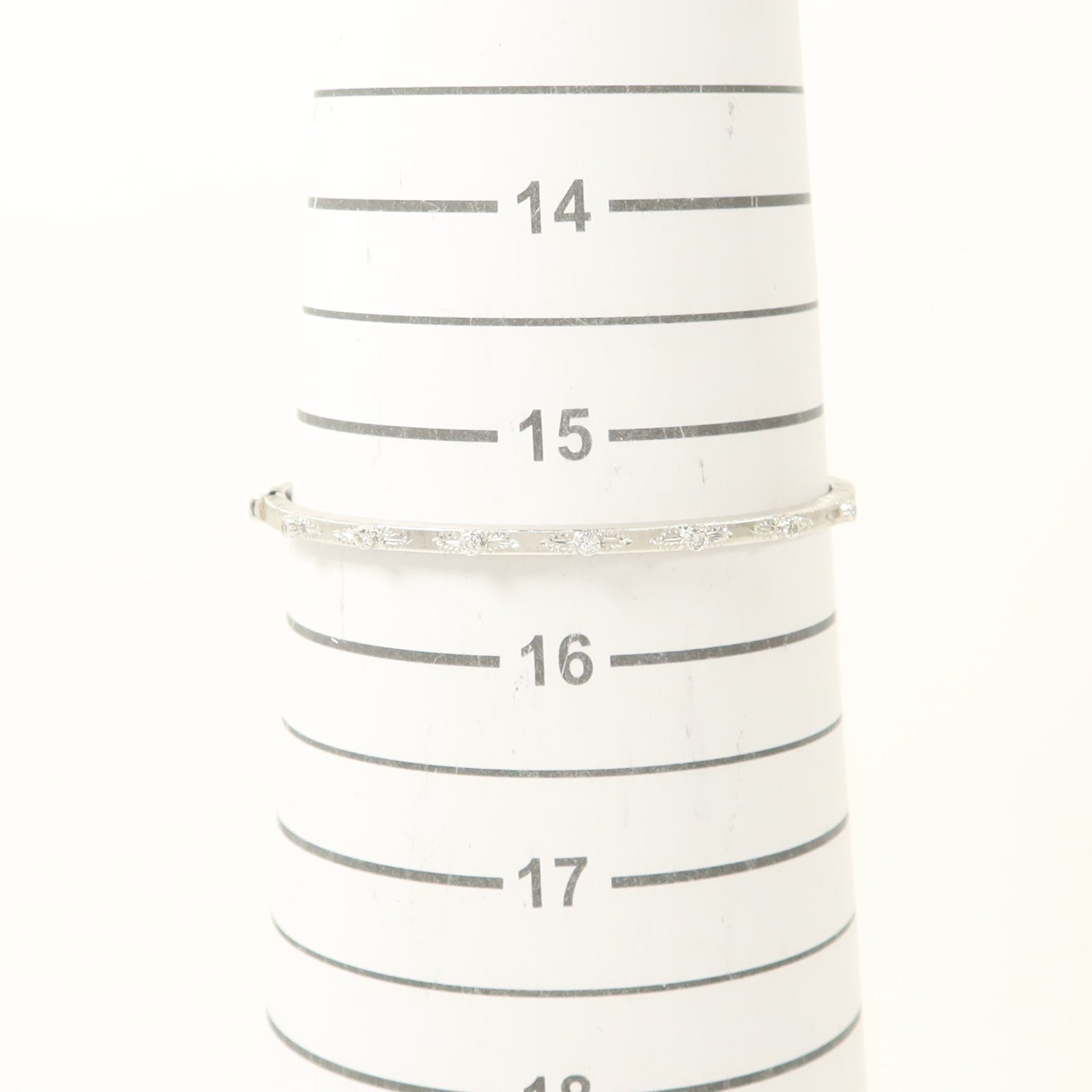 JEWELRY 18K白金Diamond Bracelet鑽石手鐲