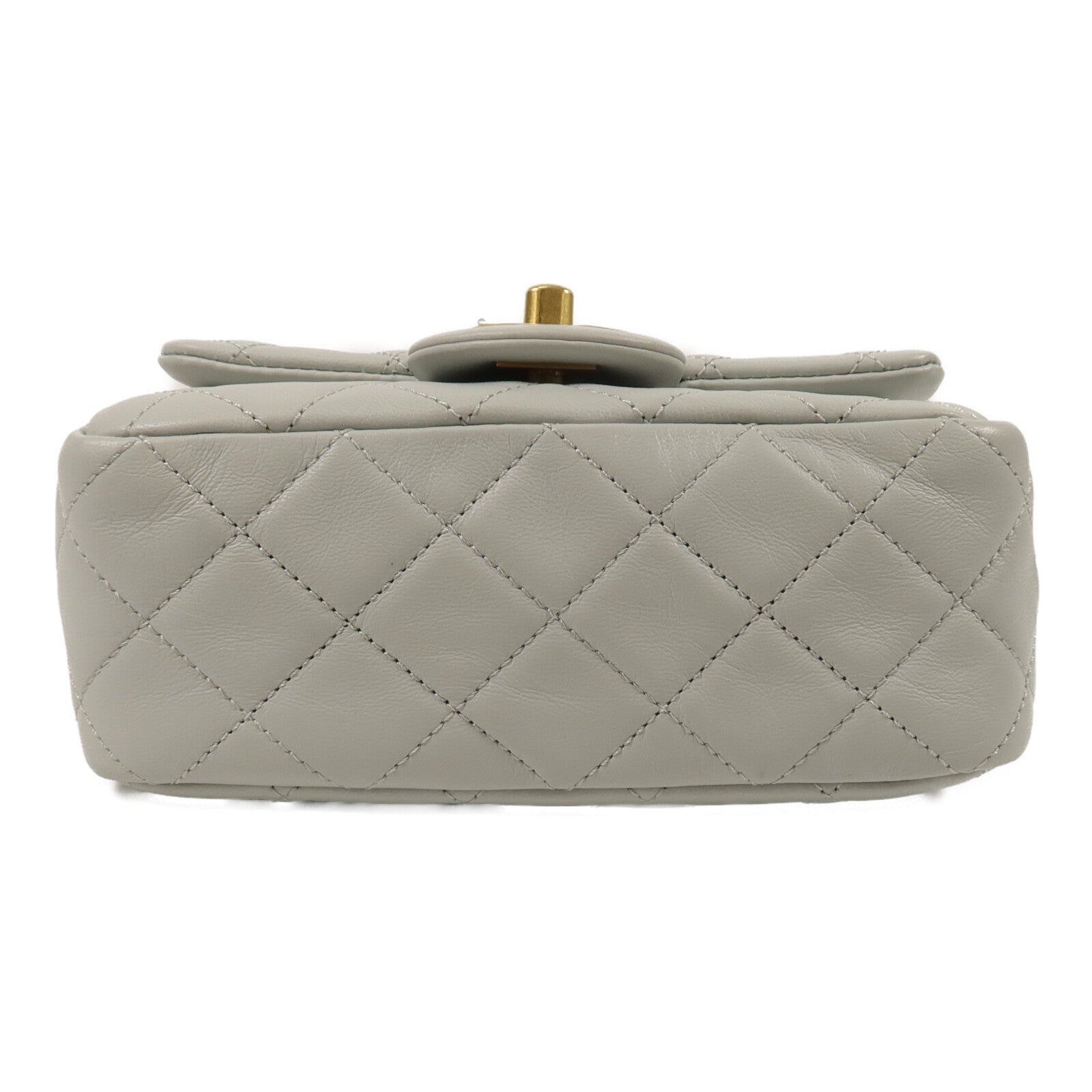 CHANEL 羊皮皮革Mini Classic 17鏈帶肩背袋
