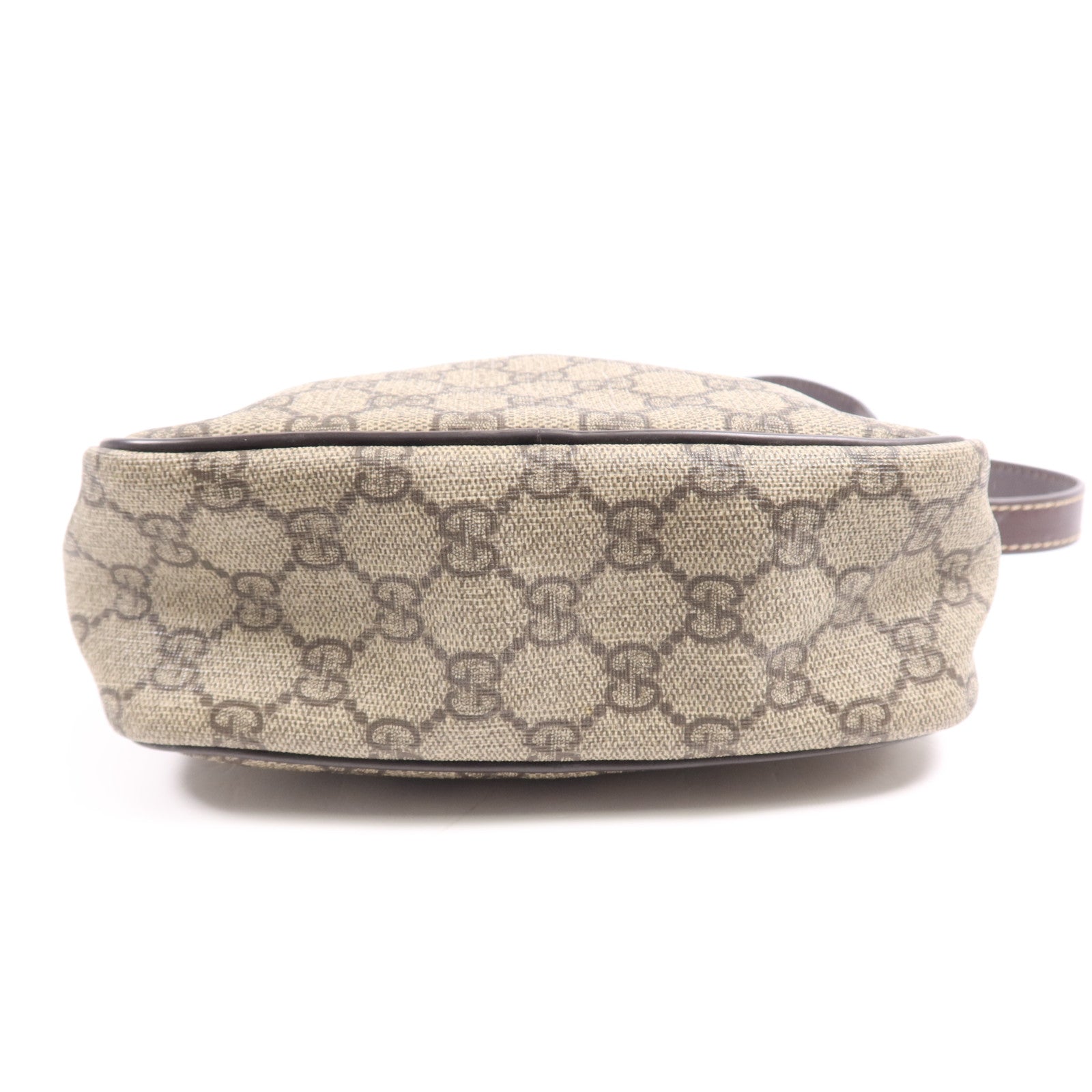 GUCCI 塗層帆布Shoulder Bag金扣肩背袋
