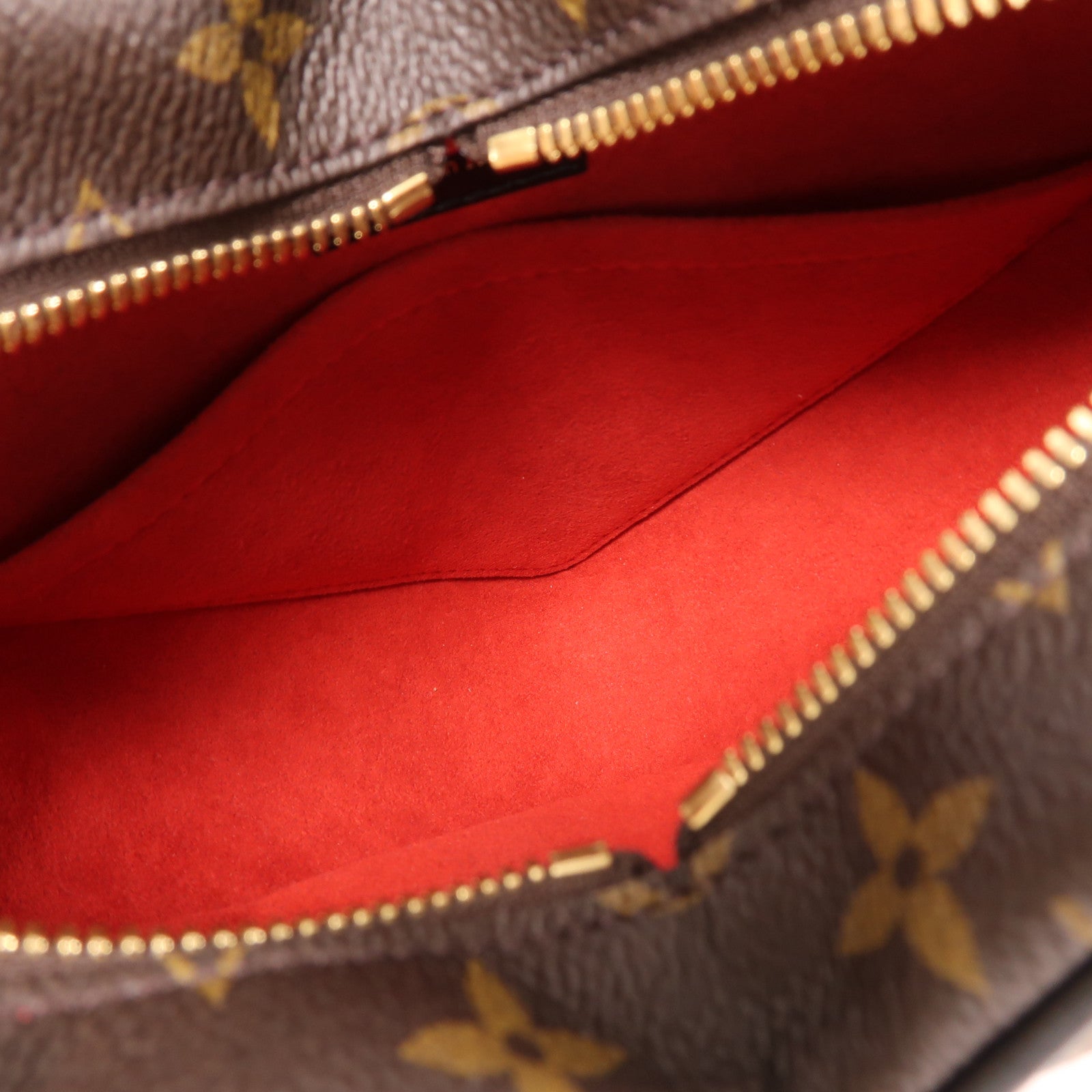 LOUIS VUITTON Monogram Sac Coeur Fall In Love金扣肩背袋棕色