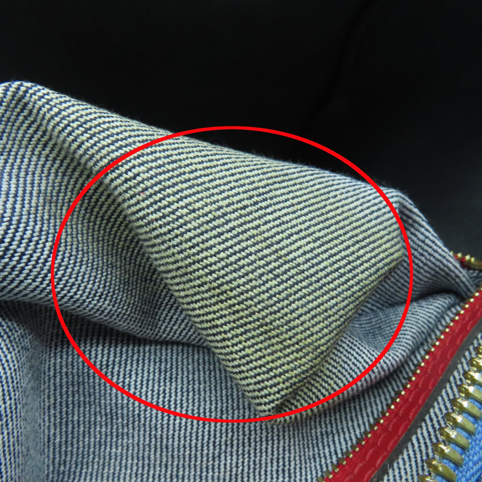 LOUIS VUITTON 【激減優惠】Monogram Denim Speedy 30 Bandouliere金扣手挽肩背兩用袋藍色