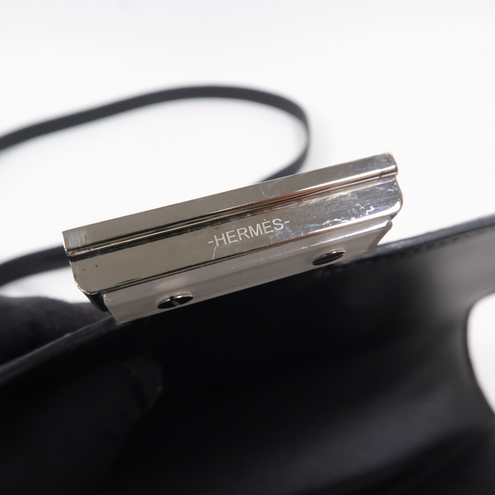 HERMES Sombrero皮革Constance Mini On A Summer Night肩背袋Noir