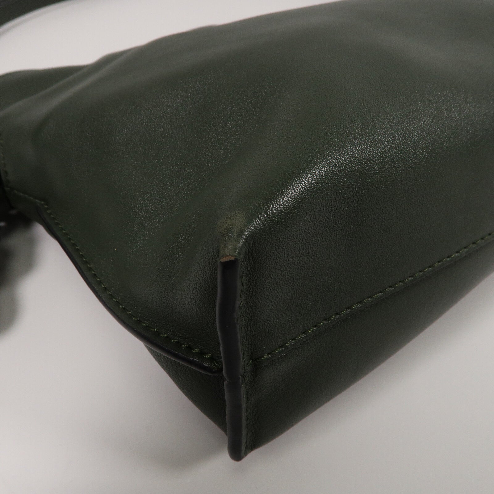 LOEWE 牛皮皮革Flamenco Clutch mini肩背袋