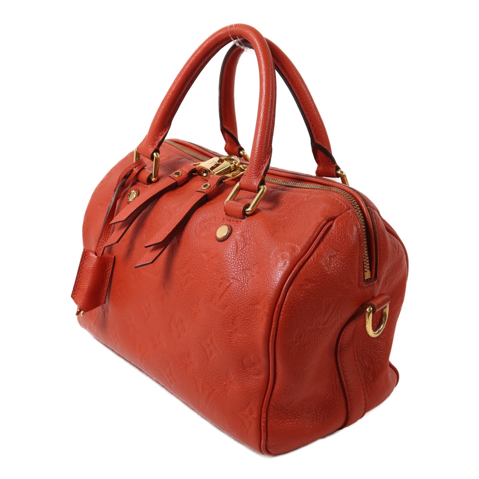 LOUIS VUITTON Monogram Empreinte Speedy Bandouliere 25手挽肩背兩用袋