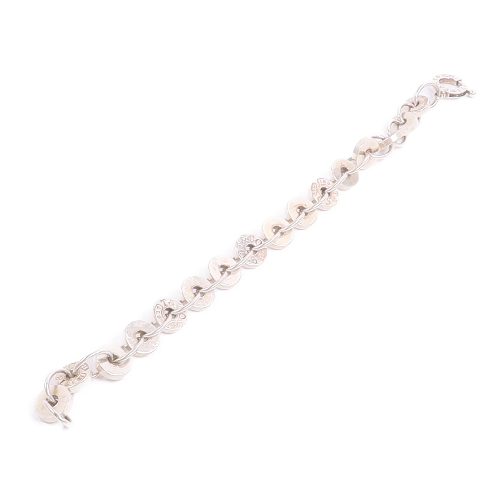 TIFFANY＆CO 925純銀1837 Circle Bracelet手鏈