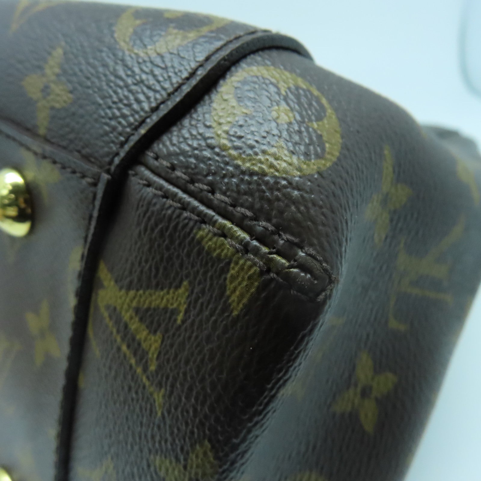 LOUIS VUITTON 【激減優惠】Montaigne GM 2 Way Shoulder金扣肩背袋啡色