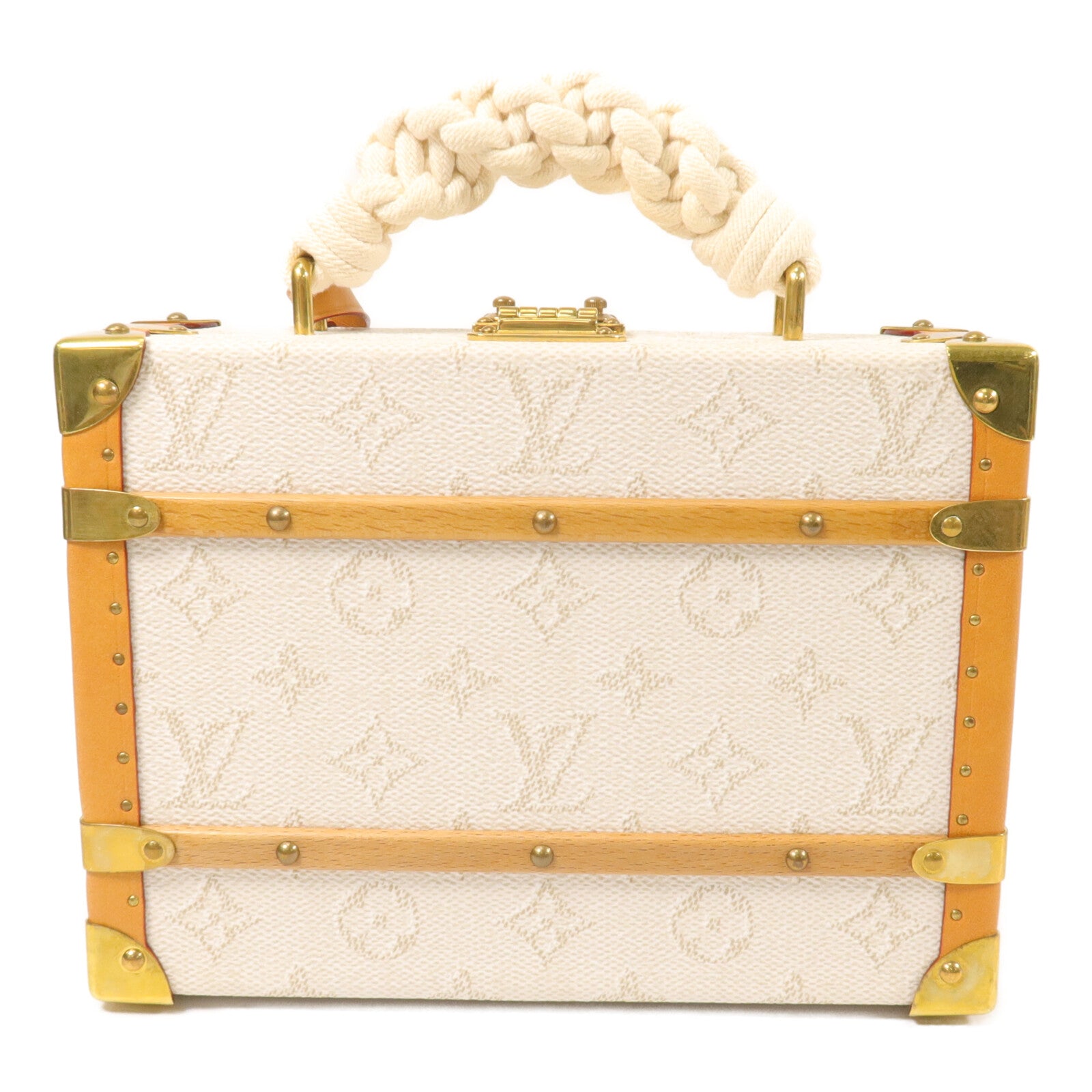 LOUIS VUITTON Monogram Heritage Handle Trunk手挽肩背兩用袋
