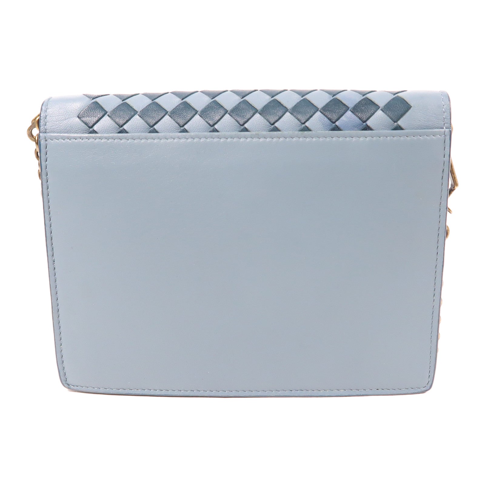 BOTTEGA VENETA 【激減優惠】羊皮皮革Shoulder Bag金扣肩背袋
