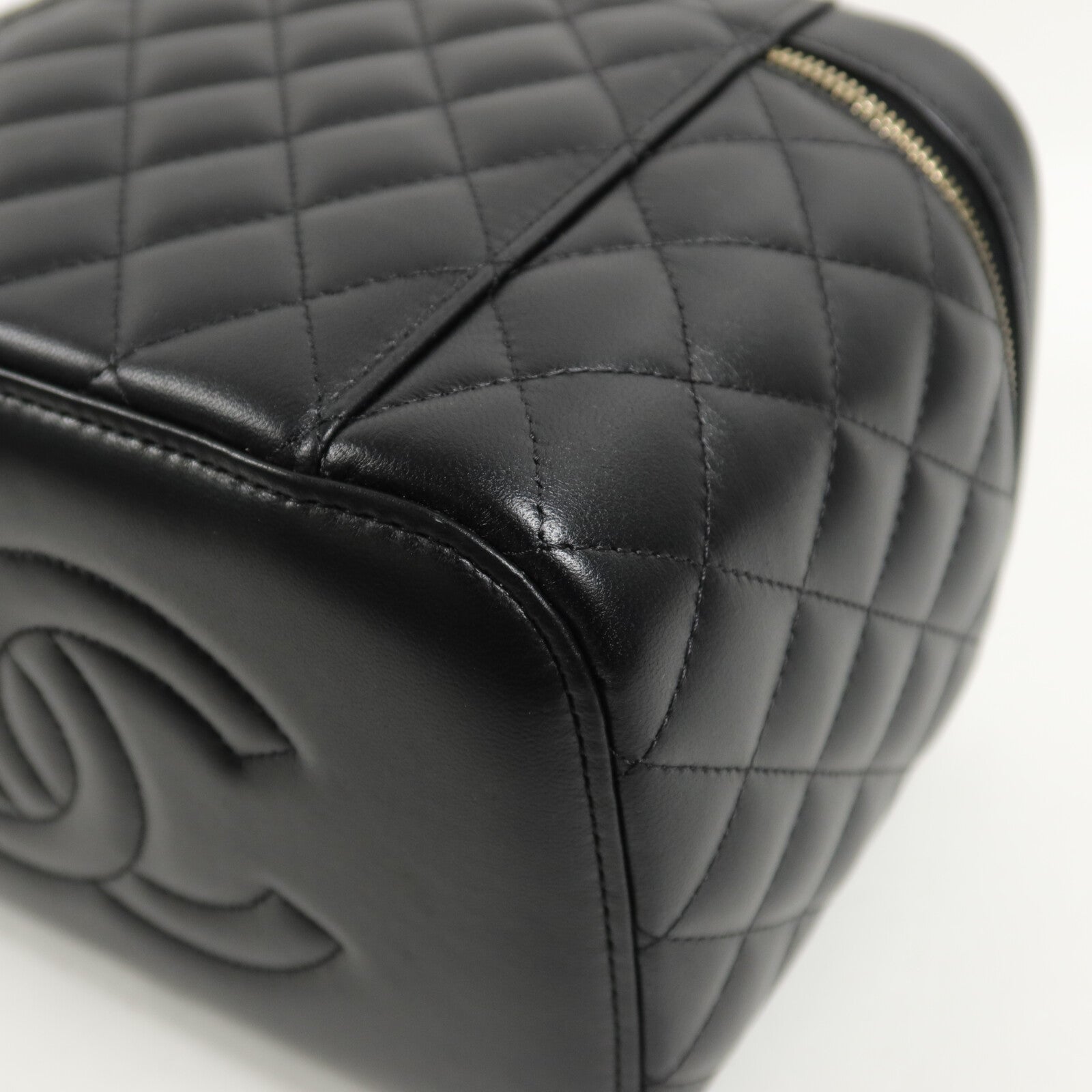 CHANEL 羊皮皮革Vanity Case手挽袋